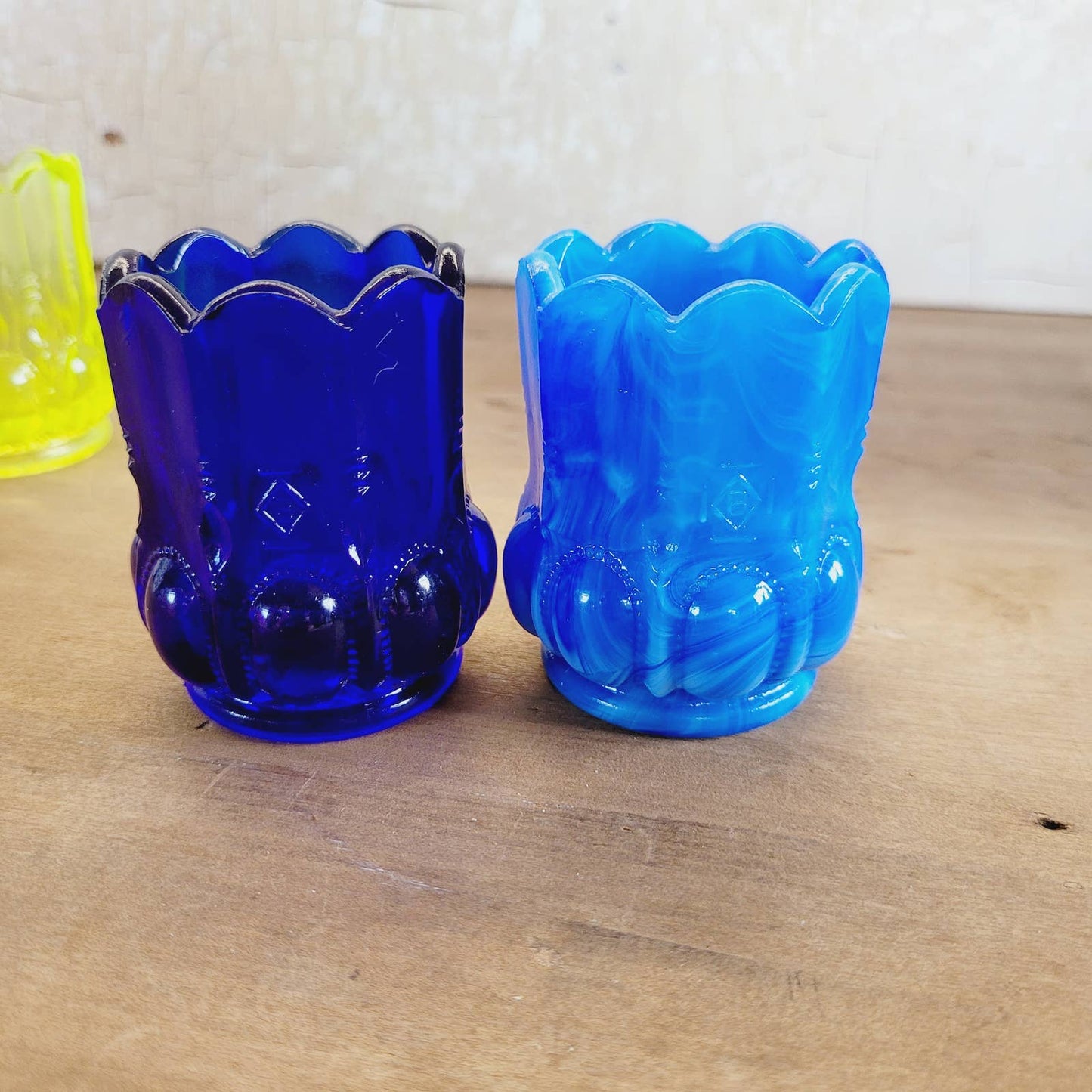 Boyd Glass Paneled Toothpick Holder -Retired See Description
