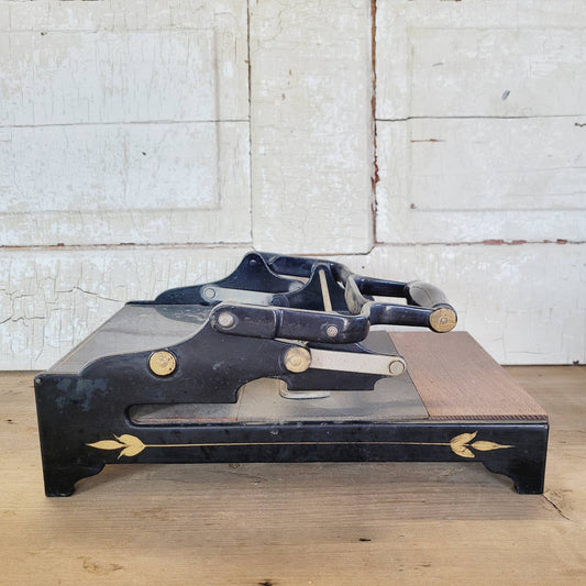 Antique Stamp Press Drug Store Streator IL