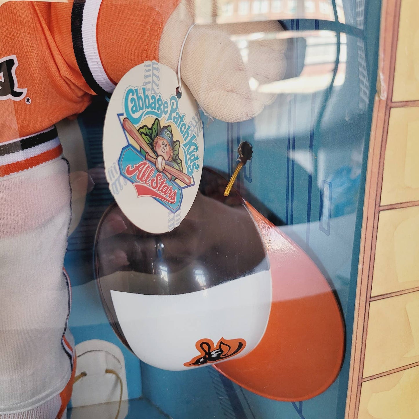 NEW! RARE Vintage 1986 Cabbage Patch Kids All Stars ORIOLES CPK STADIUM Doll
