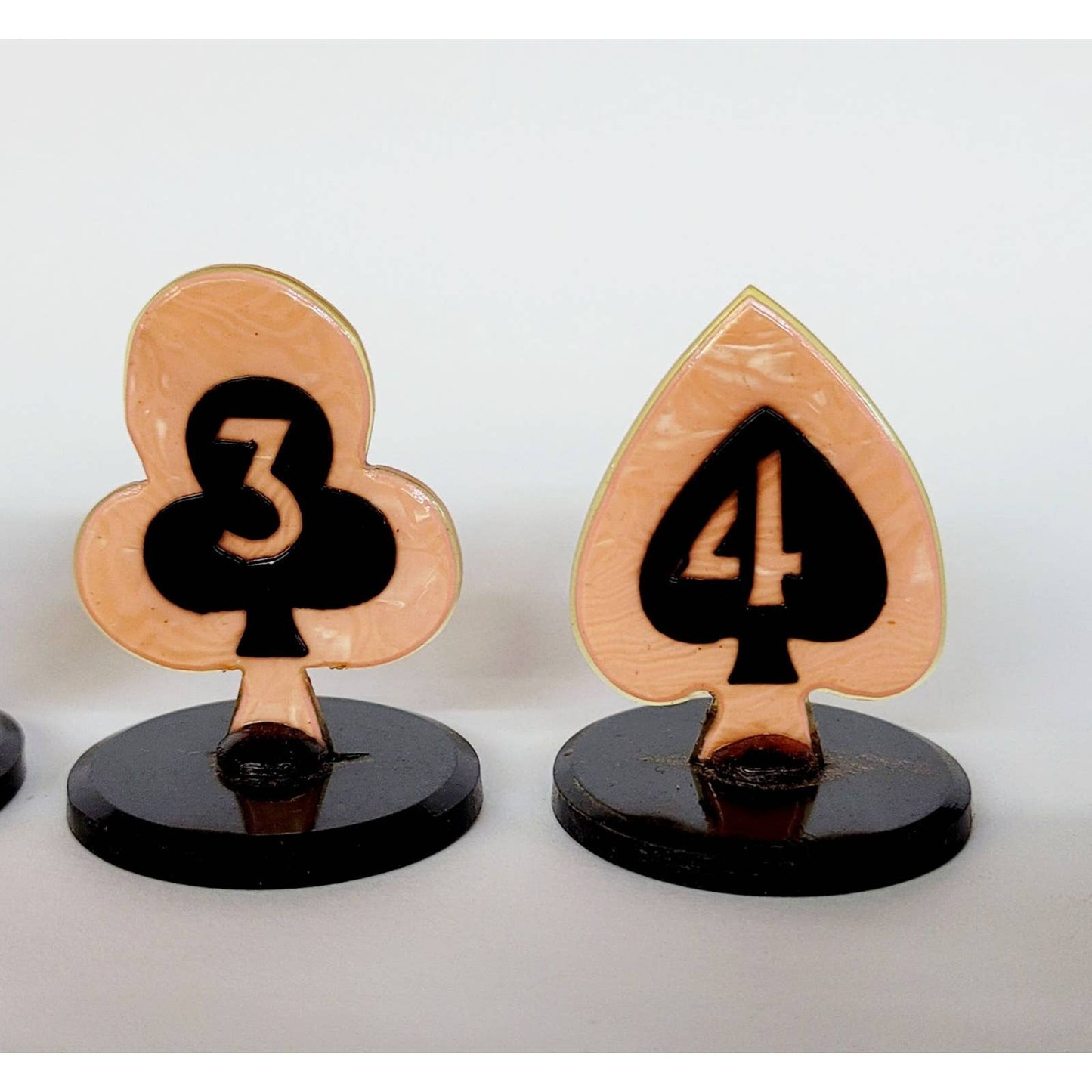 VINTAGE CELLULOID BAKELITE SUIT MARKERS