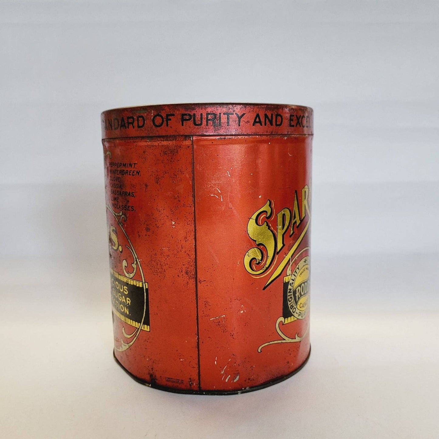 Antique Rodda Candy Tin