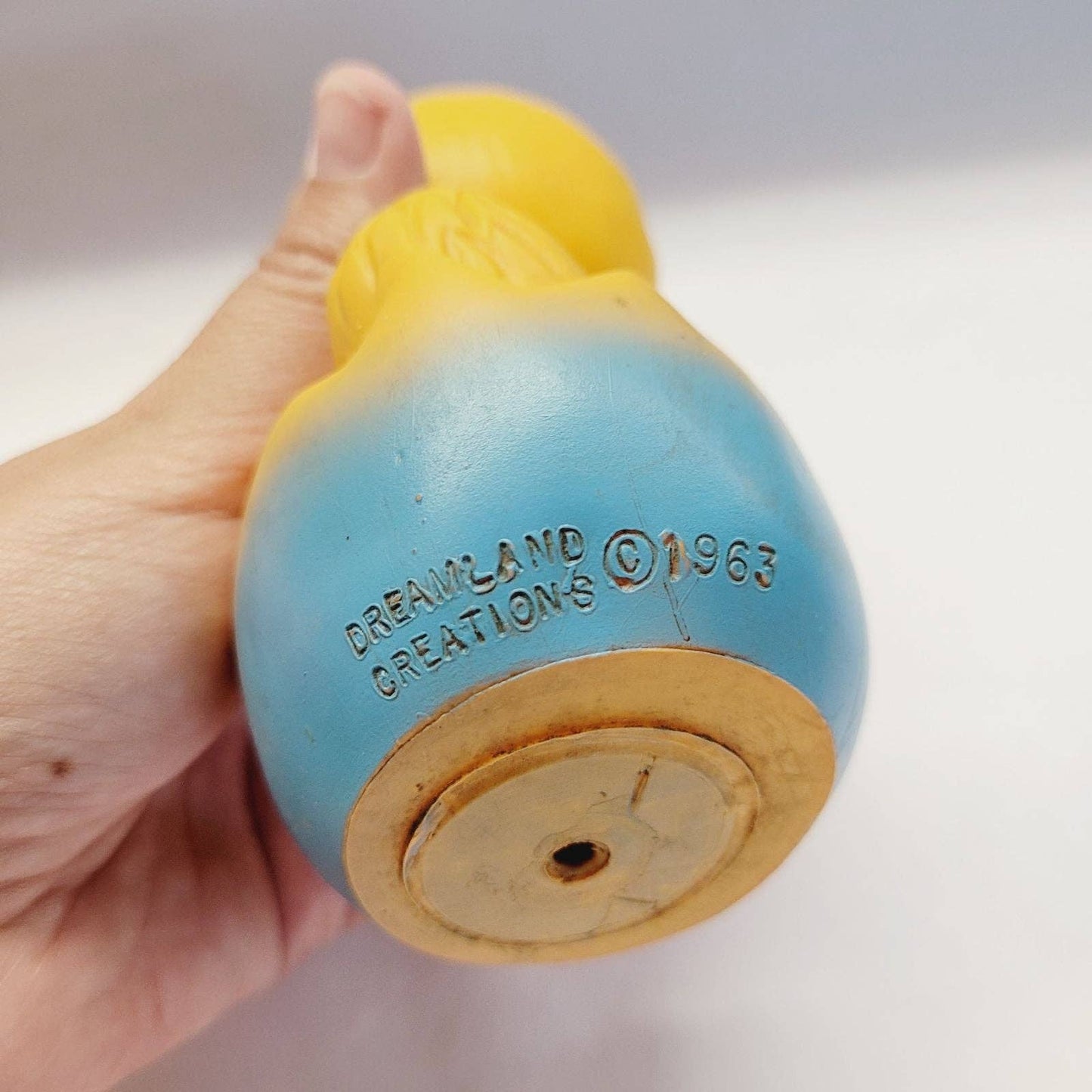 Vintage Dreamland Chick Squeaky Toy