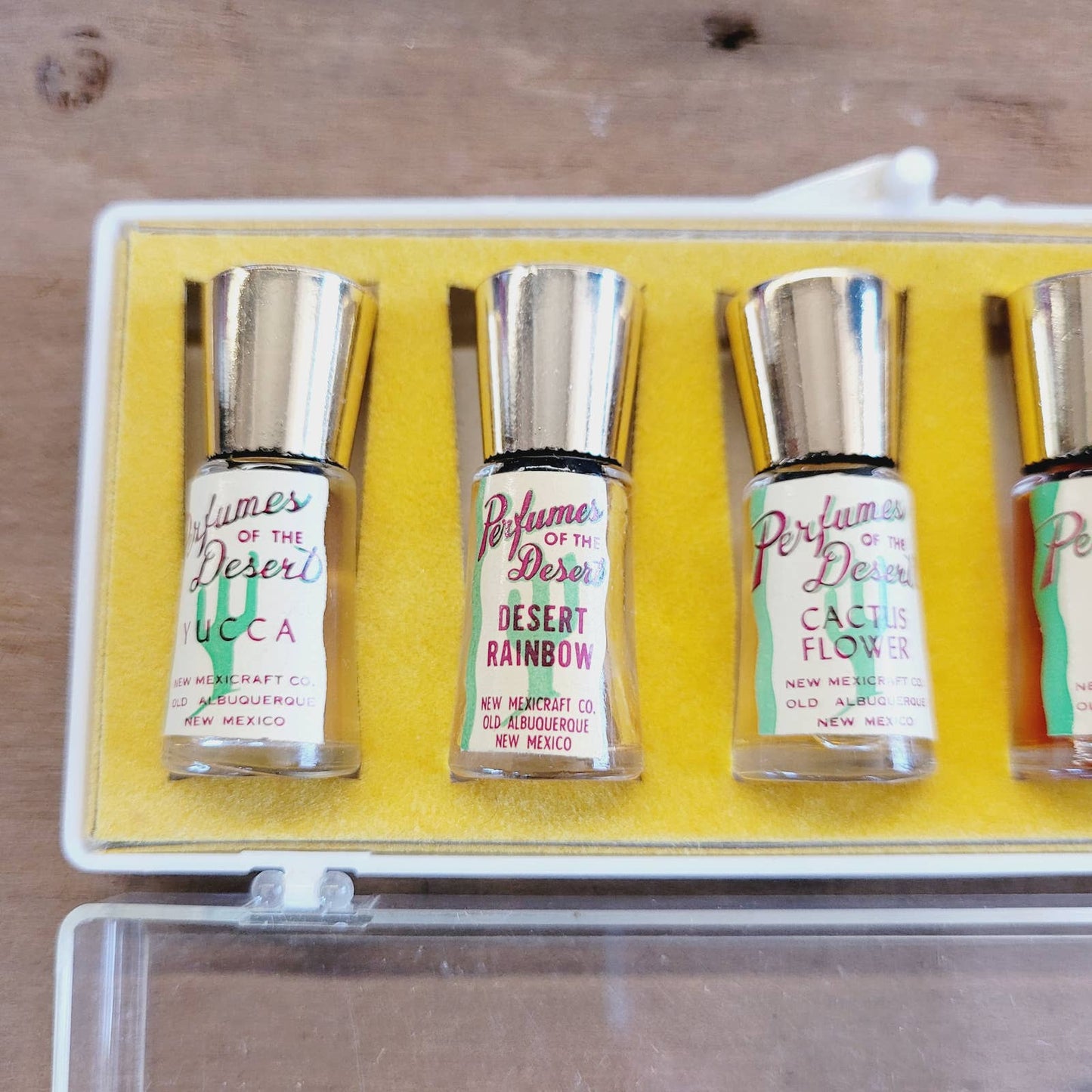 Vintage New Mexicraft Co Perfumes of the Desert 6 in Box
