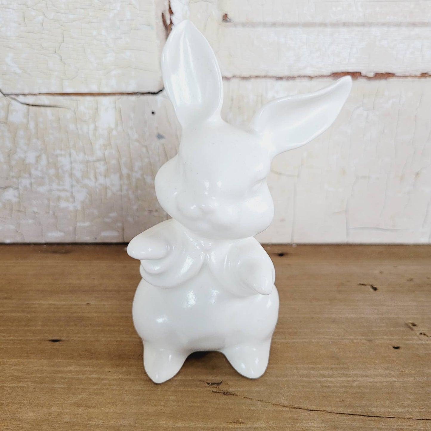 Vintage Kay Finch Rabbit White Signed