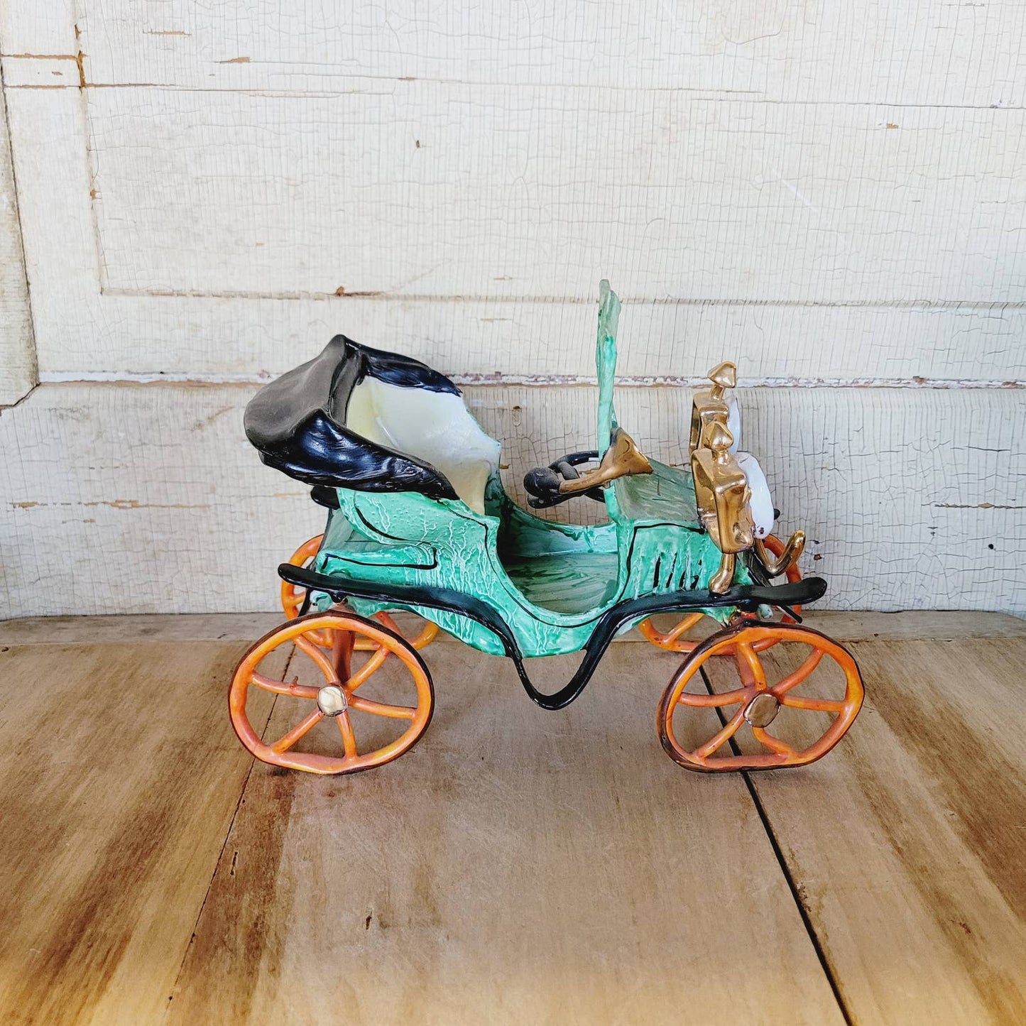 Unique Vintage Jalopy Sculpture