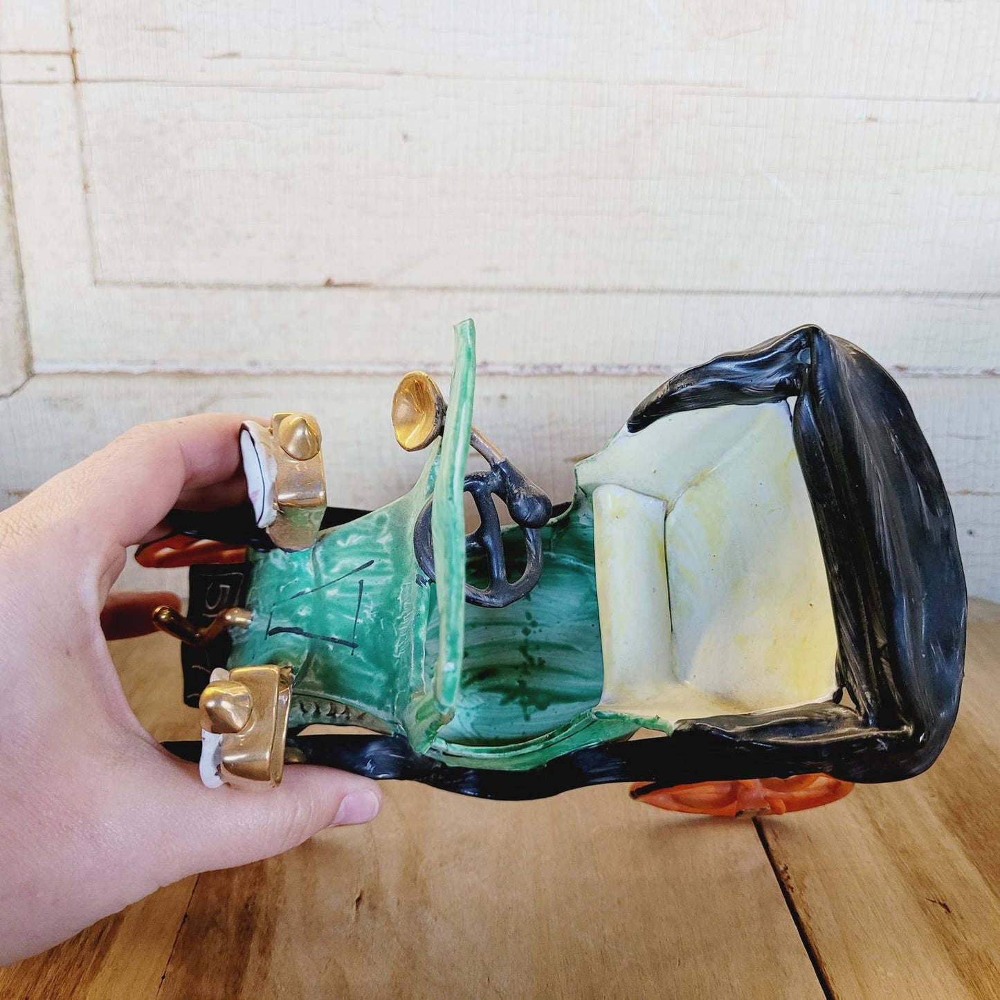 Unique Vintage Jalopy Sculpture