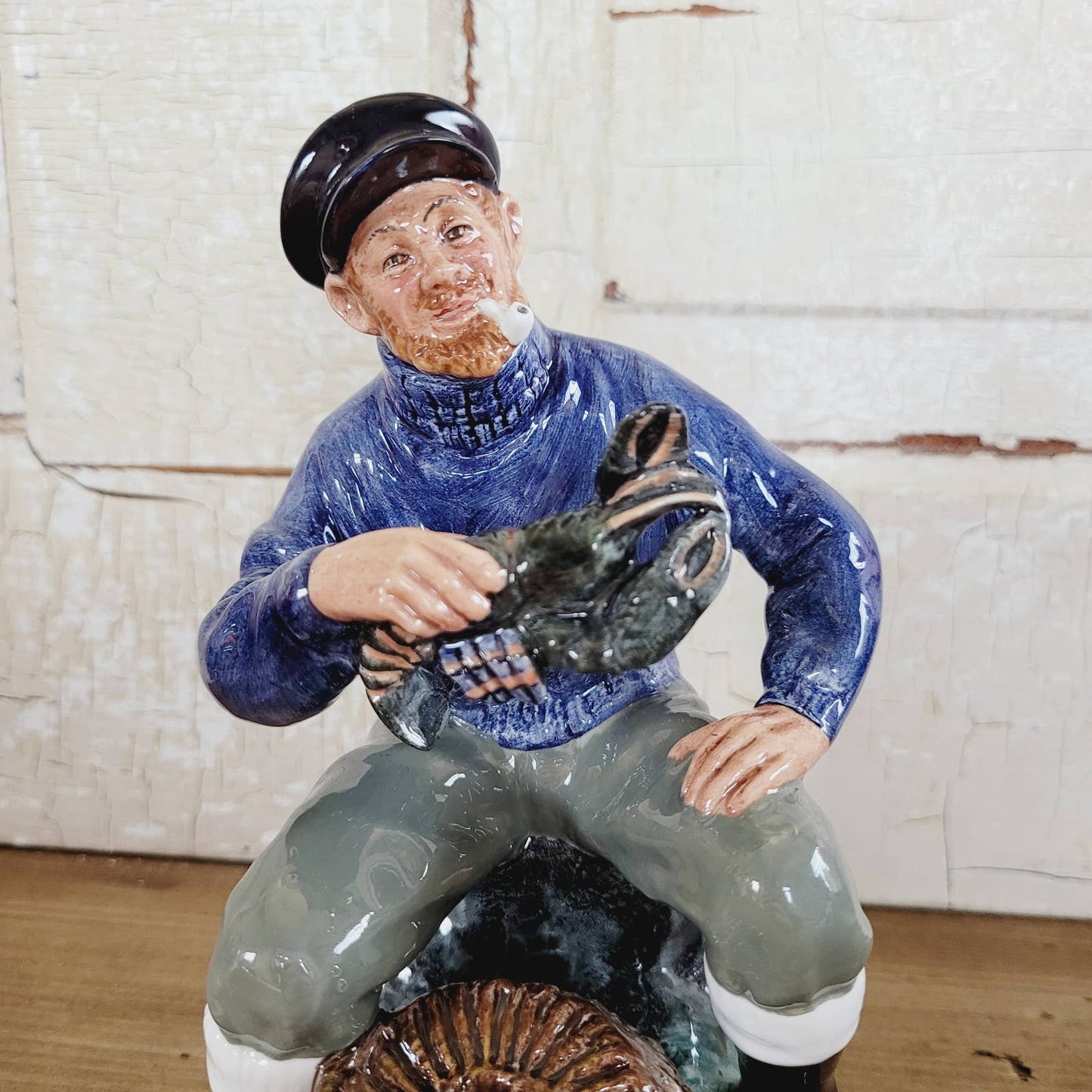 Vintage 1963 Royal Doulton The Lobster Man Figurine HN 2317