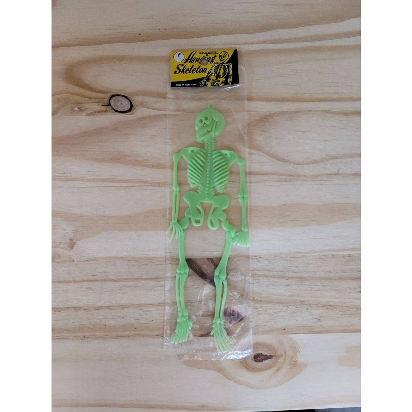 Vintage NOS Hanging Skeleton