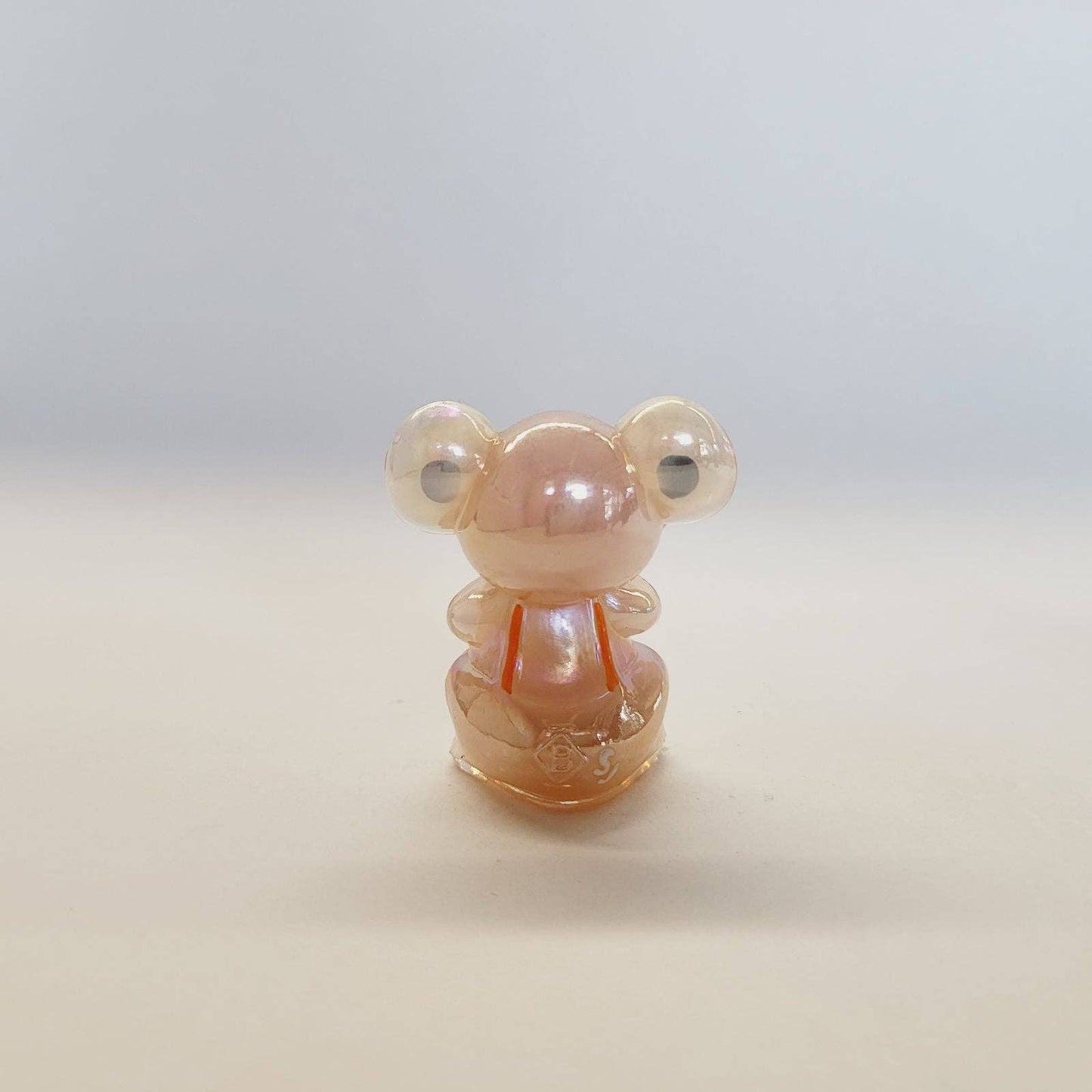 Boyd Glass Mouse Pink Carnival Painted