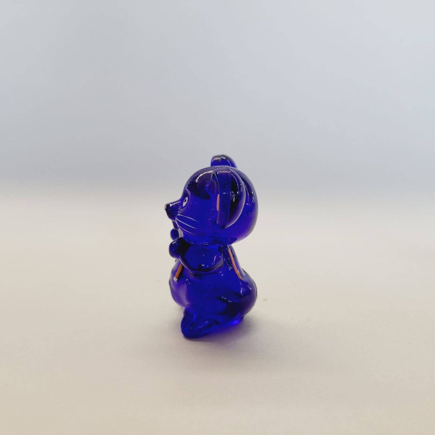 Boyd Glass Mouse Cobalt Painted