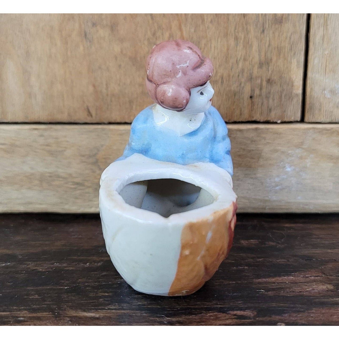Vintage Football Player Figurine