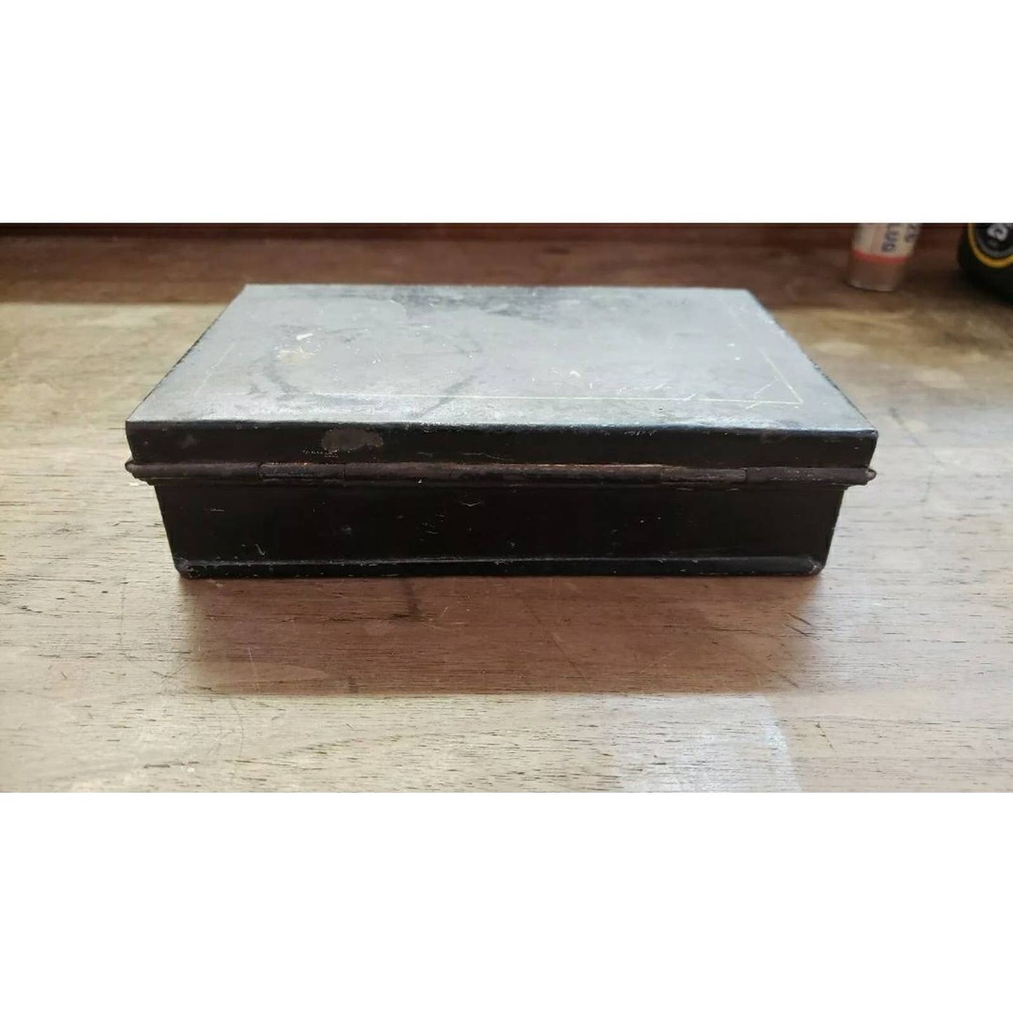 Antique Tiffany & Co Metal Grooming Box