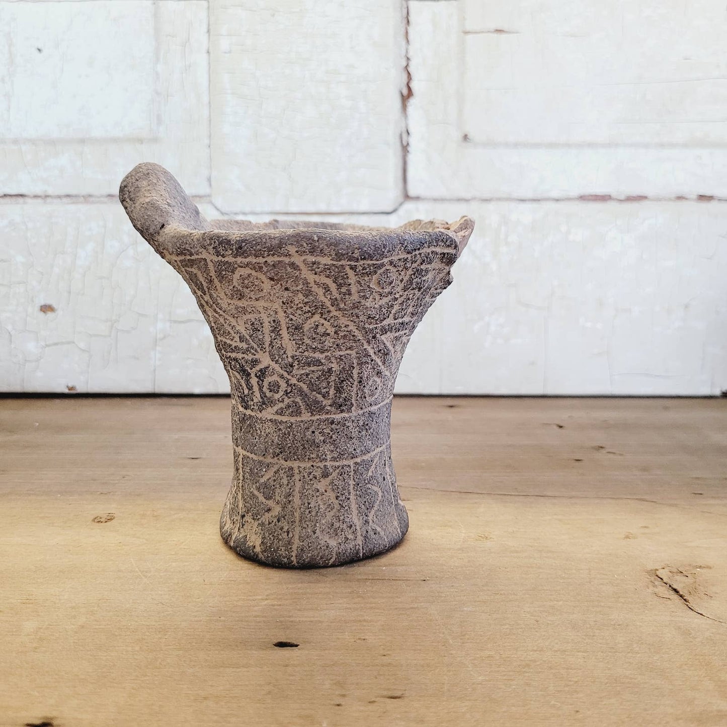 Antique Native American Pottery Vessel