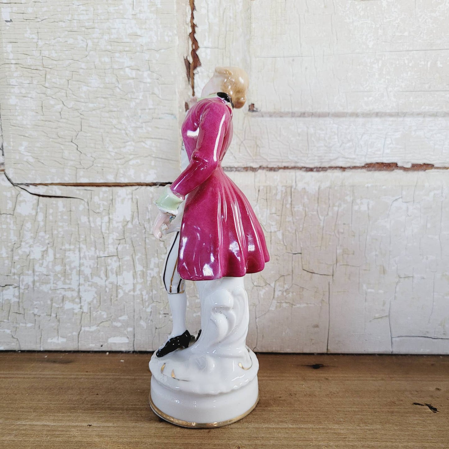 Antique Porcelain Dancing Man Victorian