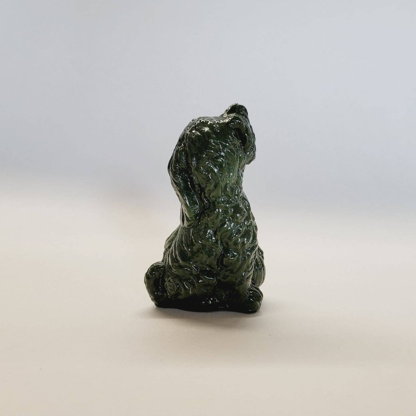 Boyd Glass dog Dark Green Skippy