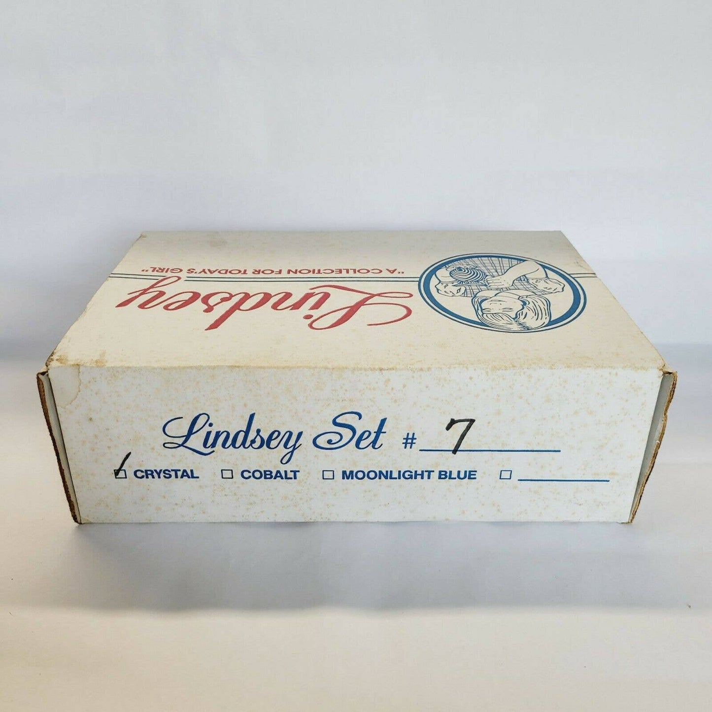 Mosser Glass Miniatures-Lindsey Set #7 in Clear