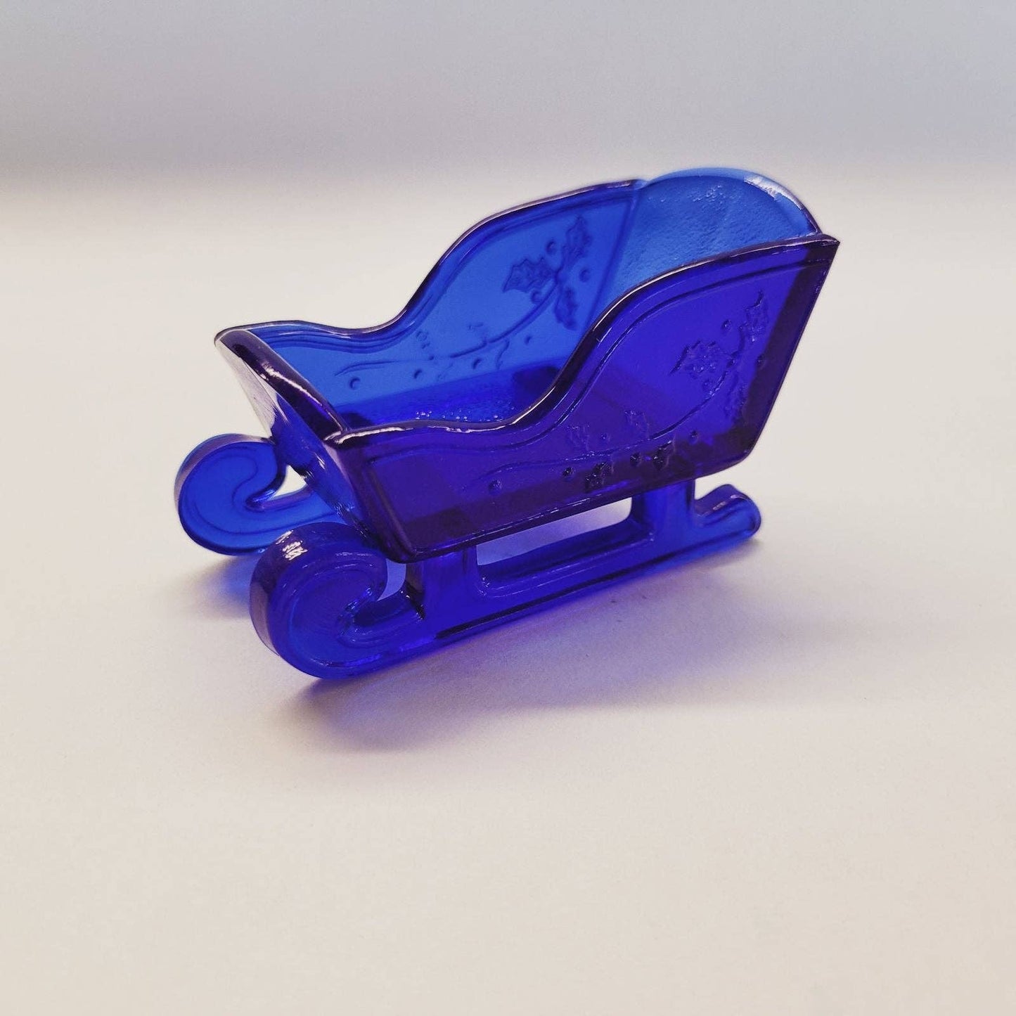 Boyd Glass Sleigh Cobalt