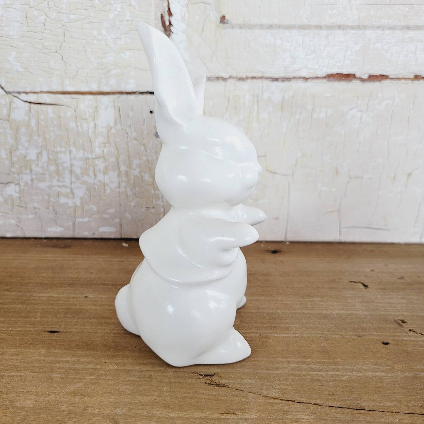 Vintage Kay Finch Rabbit White Signed