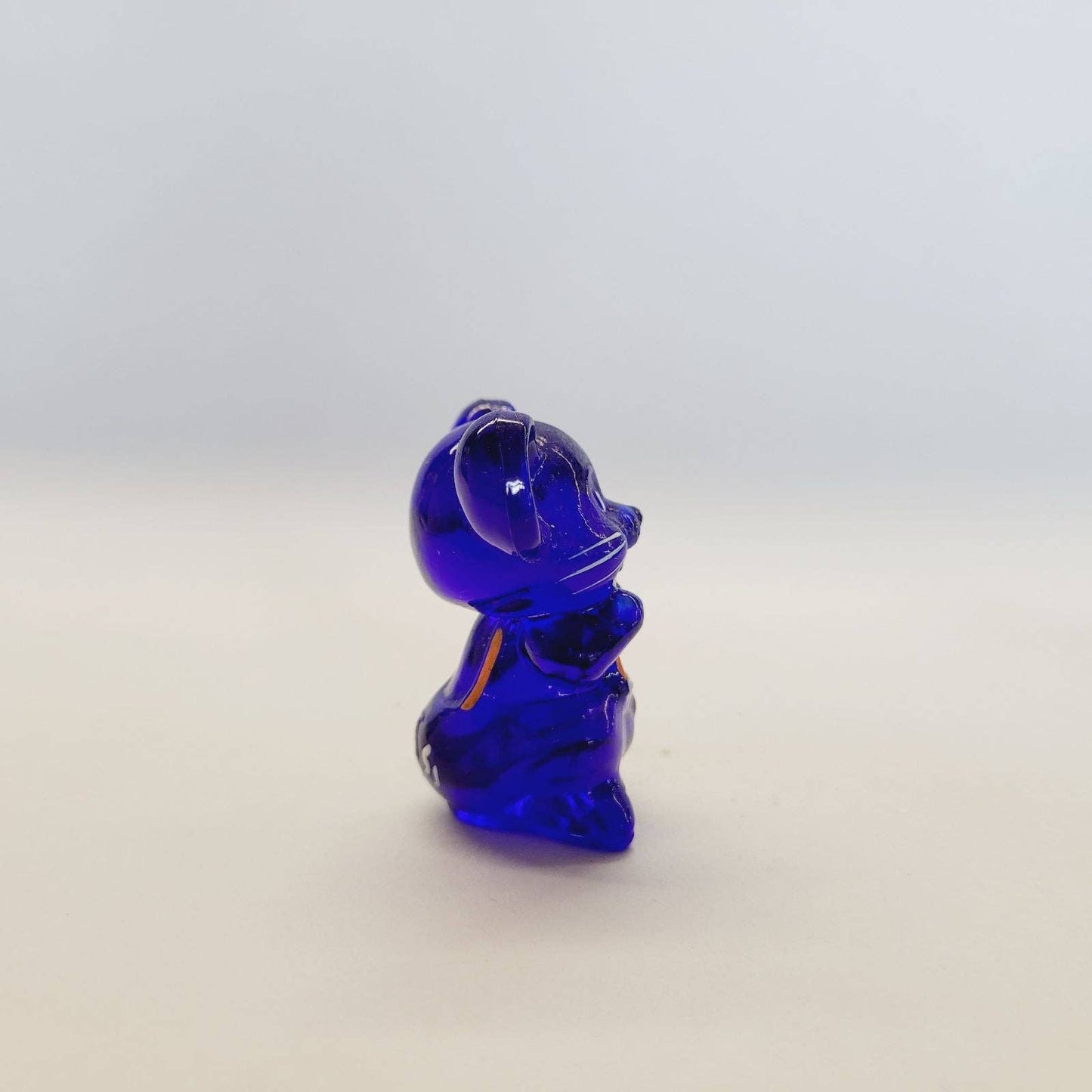 Boyd Glass Mouse Cobalt Painted