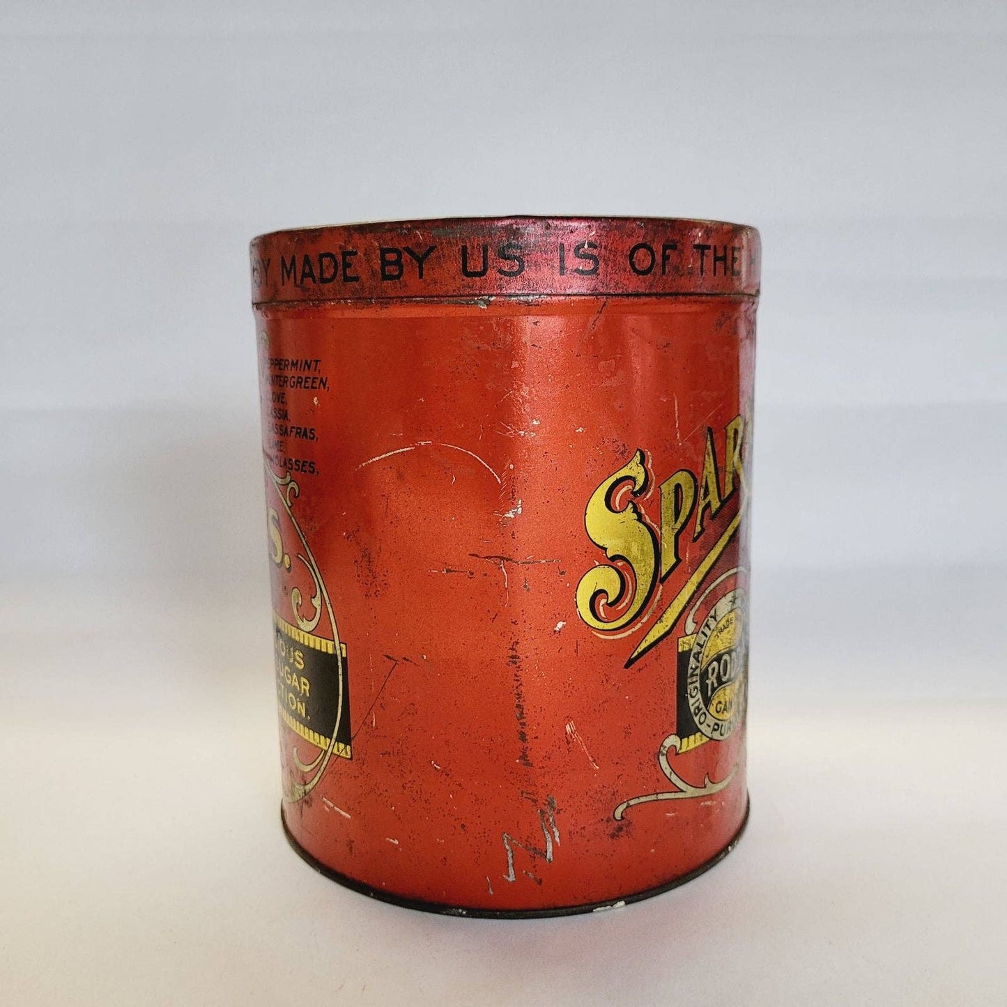 Antique Rodda Candy Tin