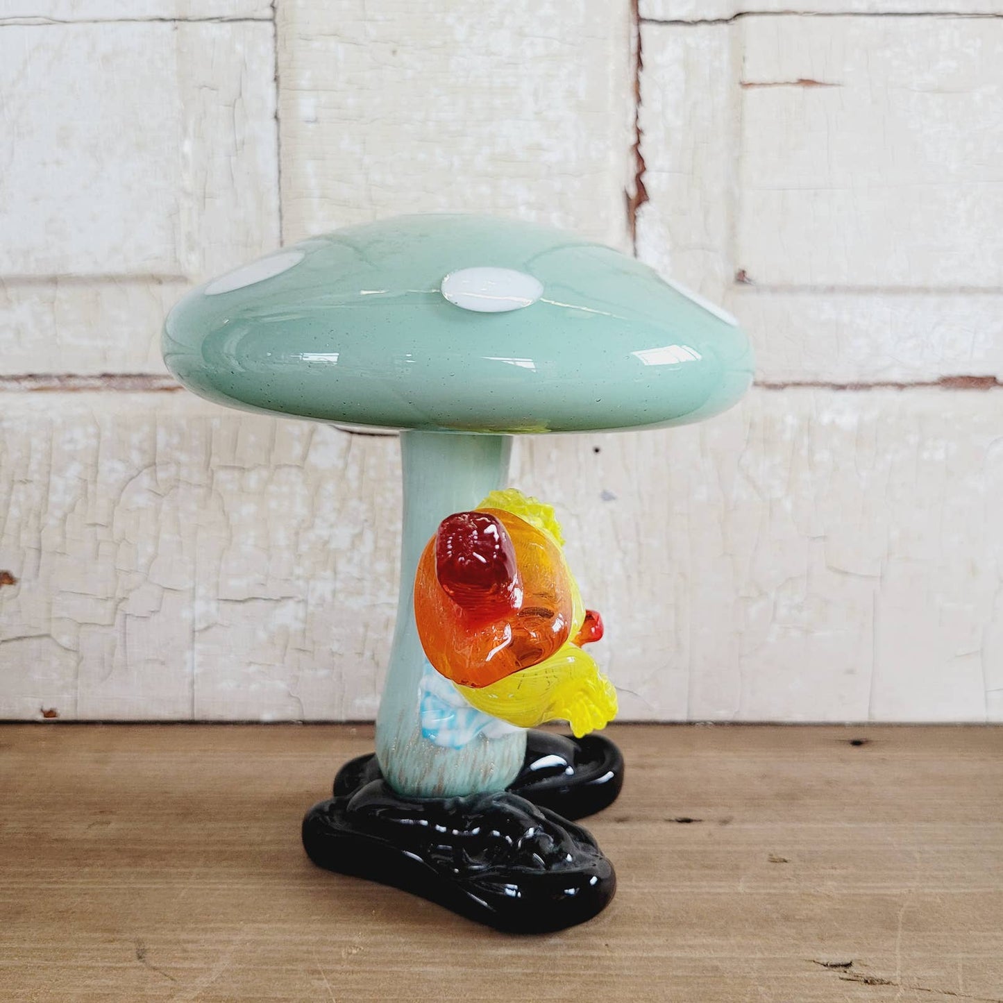 Murano Mushroom Clown Art