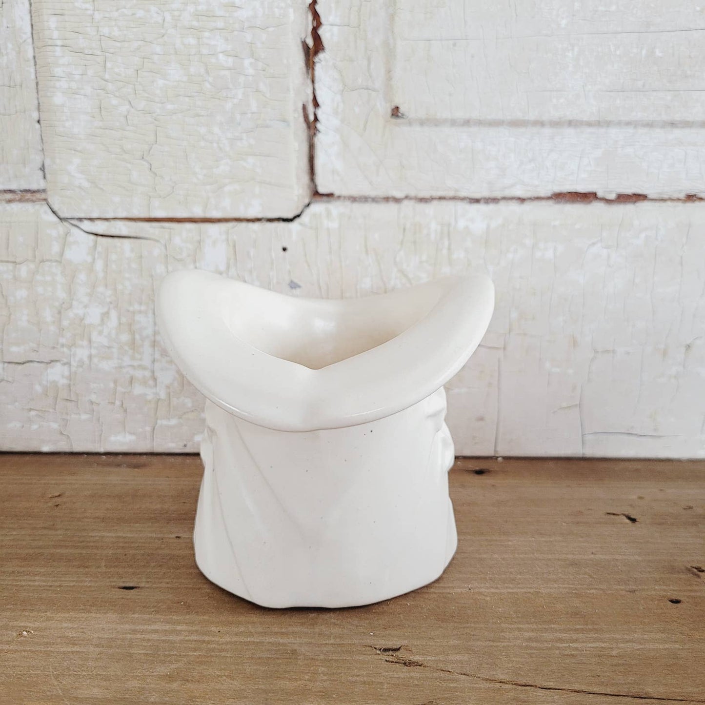 Vintage McCoy Pottery Stars and Stripes Hat Planter