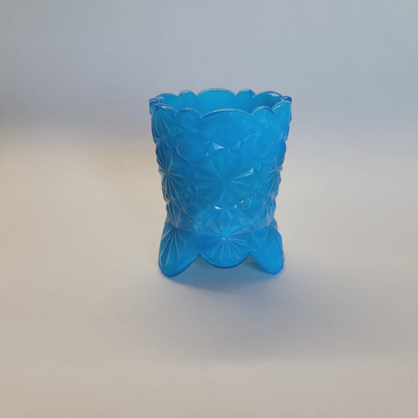 Boyd Glass Daisy Button Toothpick Holder -Retired