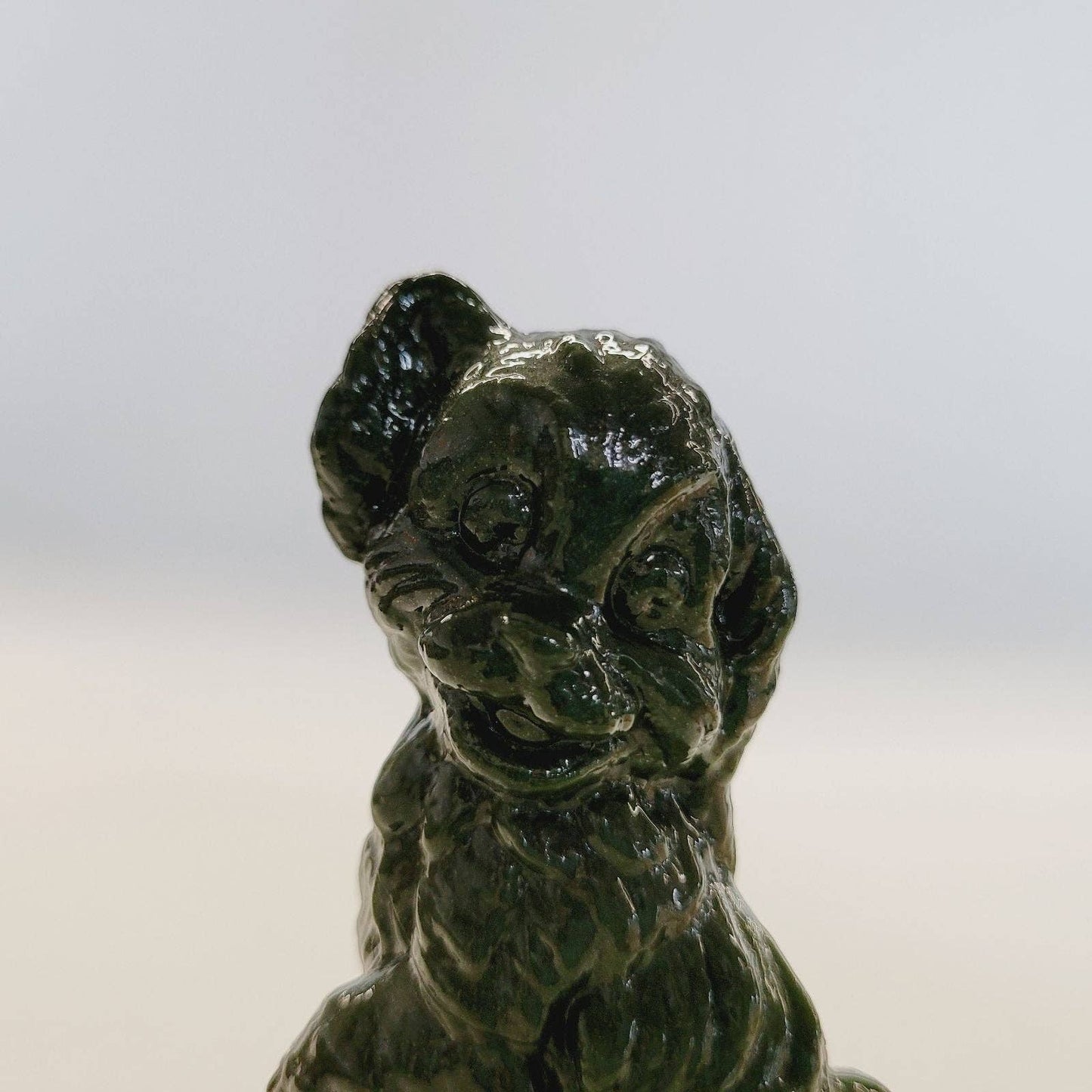 Boyd Glass dog Dark Green Skippy