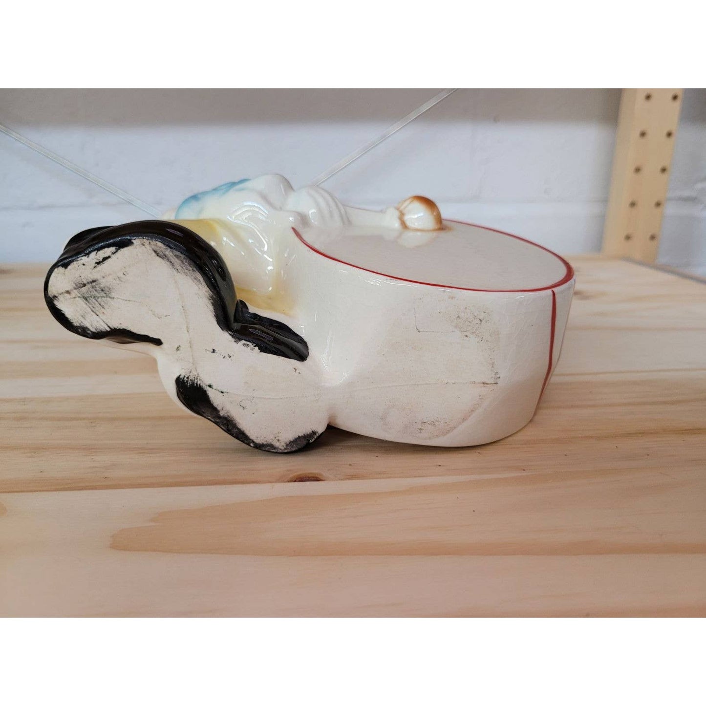 Vintage Drummer Boy Planter