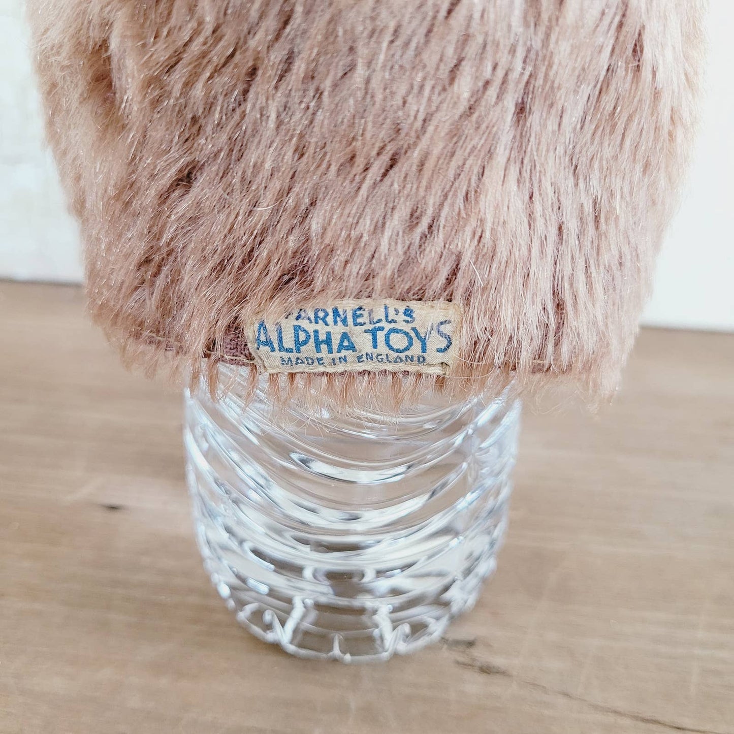 Vintage Farnell's Alpha Toys Mohair and Felt Monkey Hand Puppet 1930s