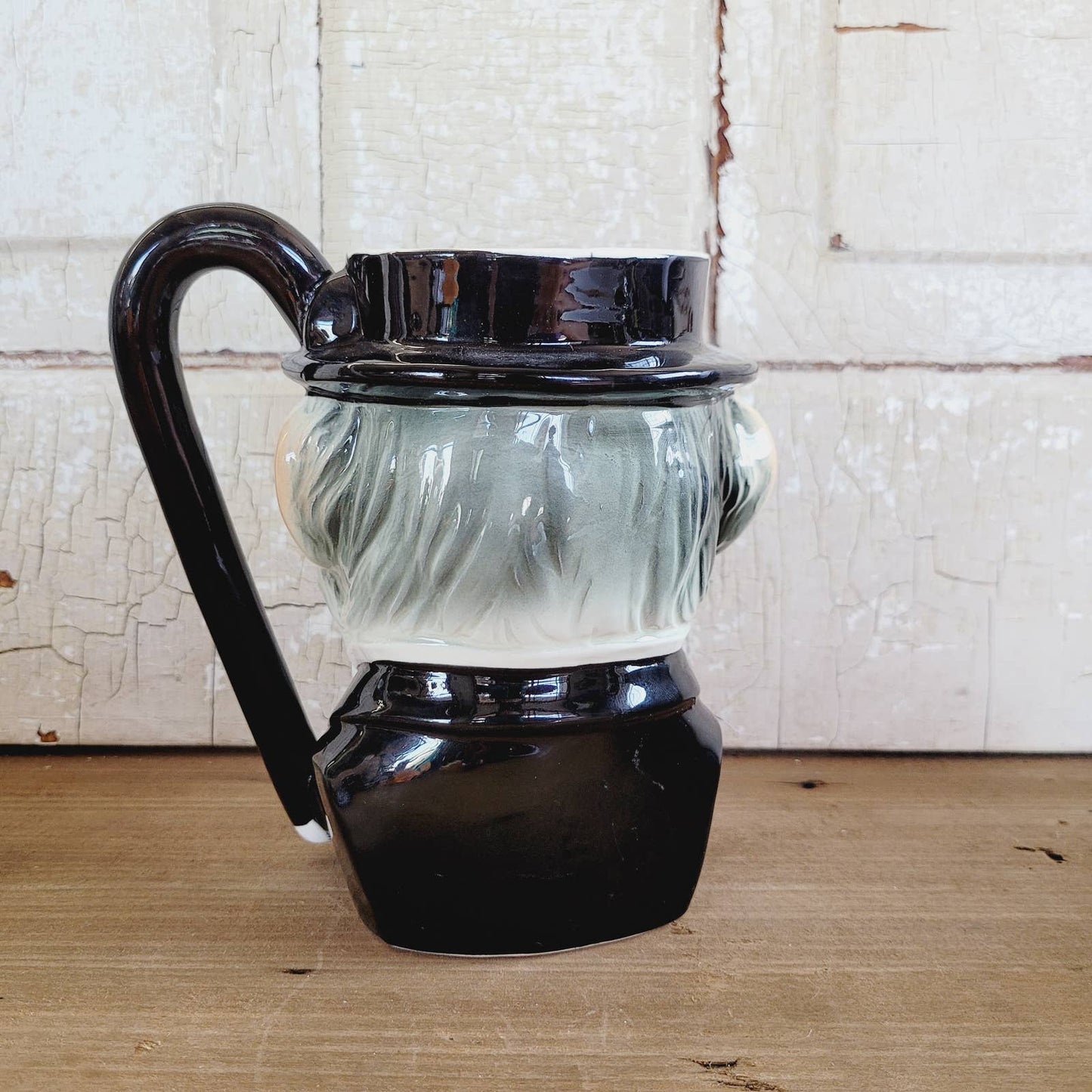 Mid Century Vintage English Chimpanzee Toby Style Mug