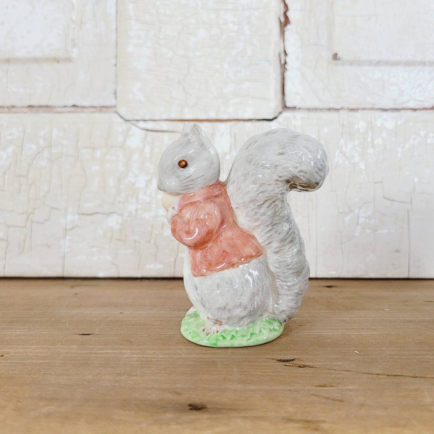Vintage Beatrix Potter Timmy Tiptoes Beswick England Excellent Grey
