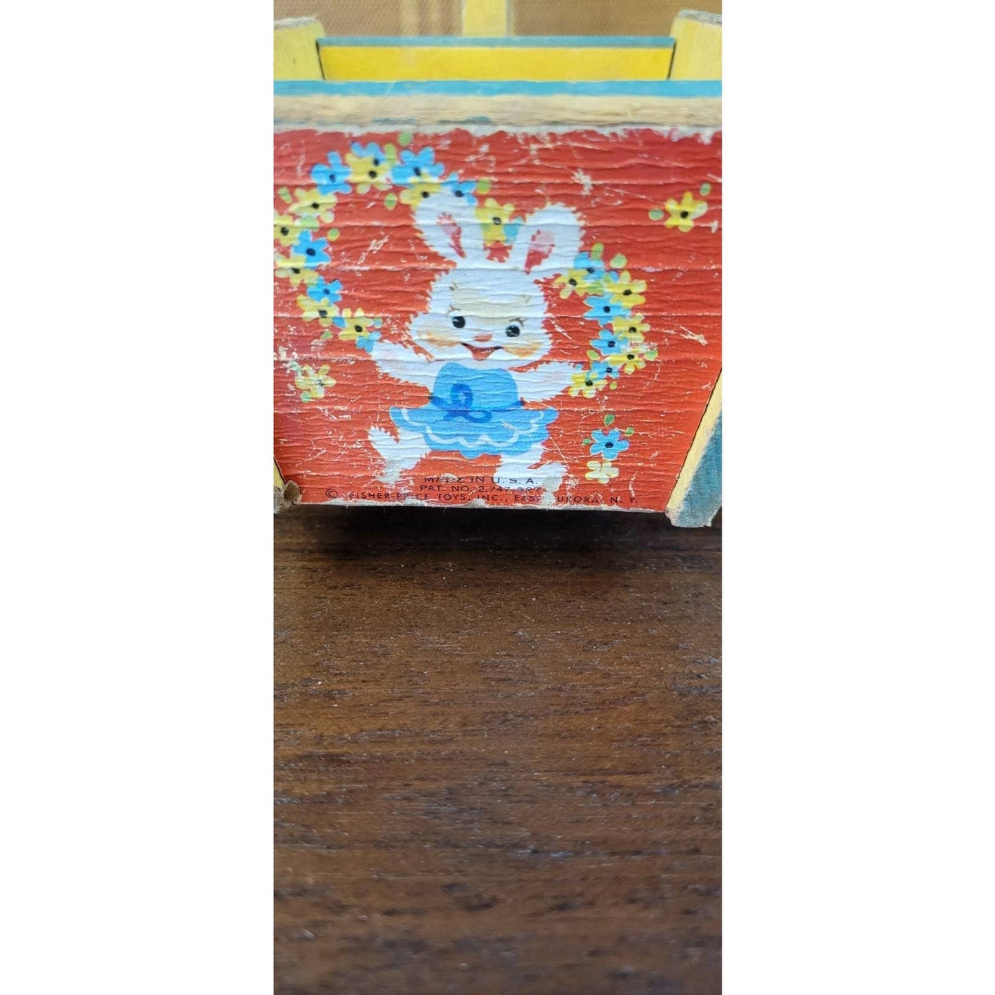 Vintage Fisher Price Chick & Cart