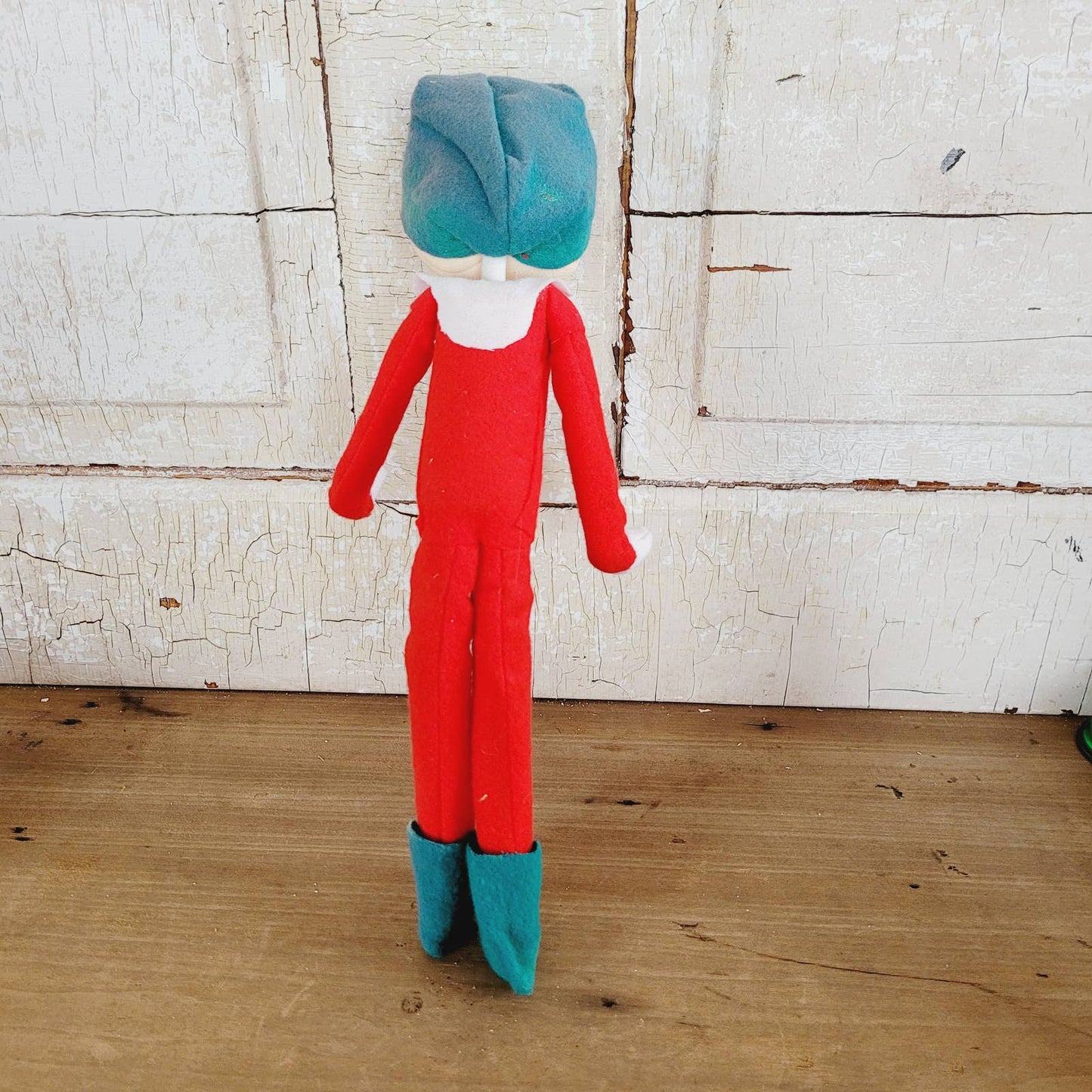 Vintage 13" Stockinette Elf Pixie Doll
