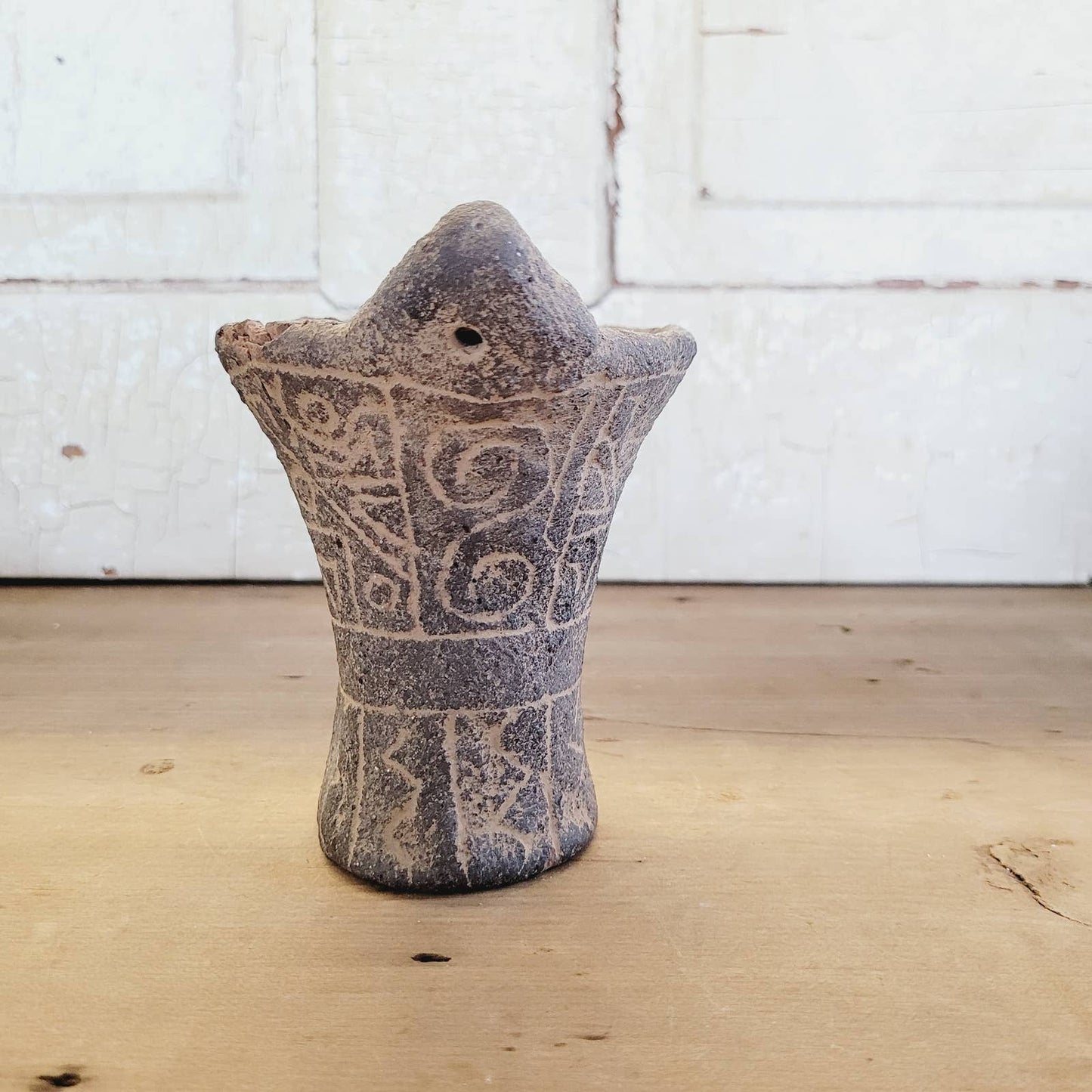Antique Native American Pottery Vessel