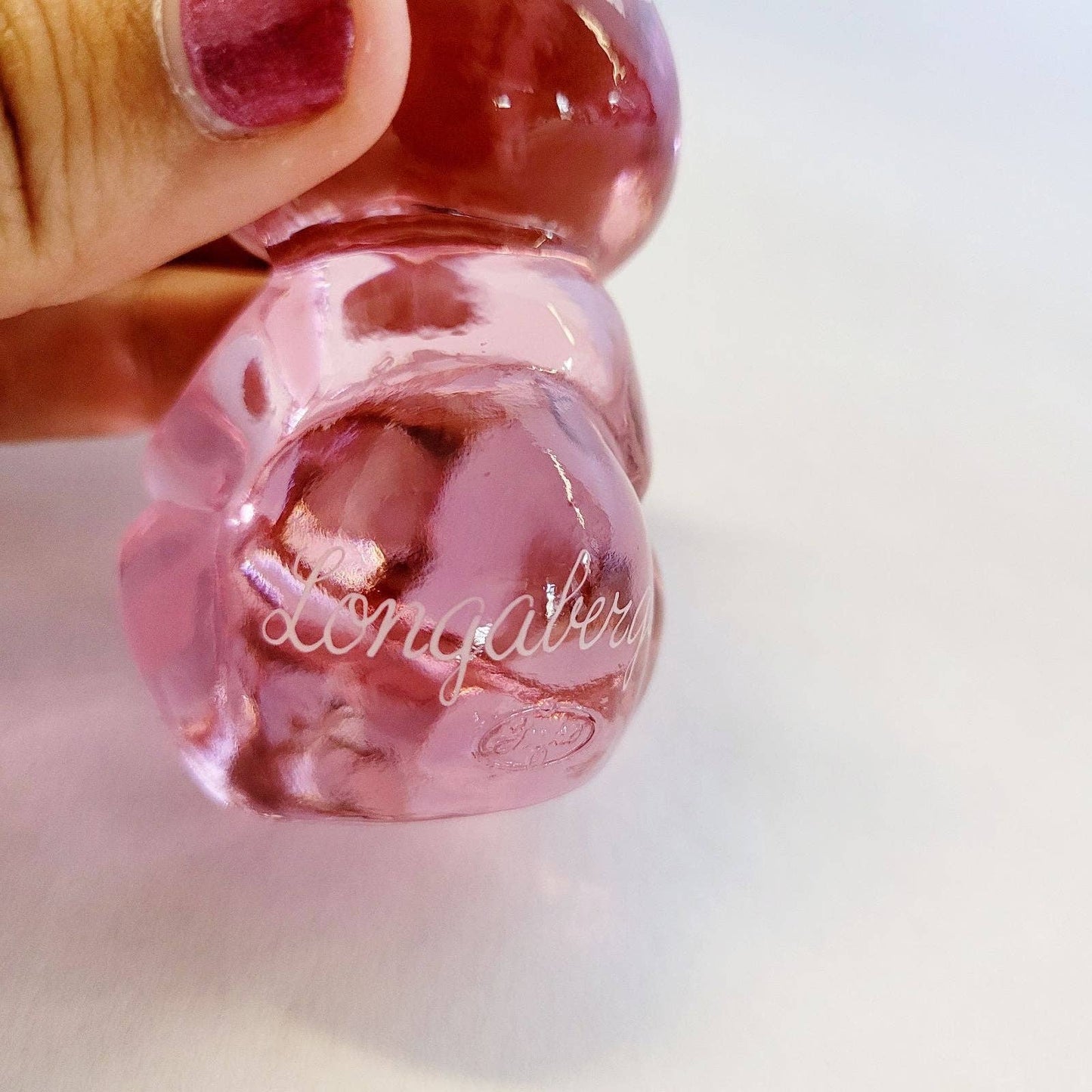 LONGABERGER FENTON BEAR HOPE CANCER