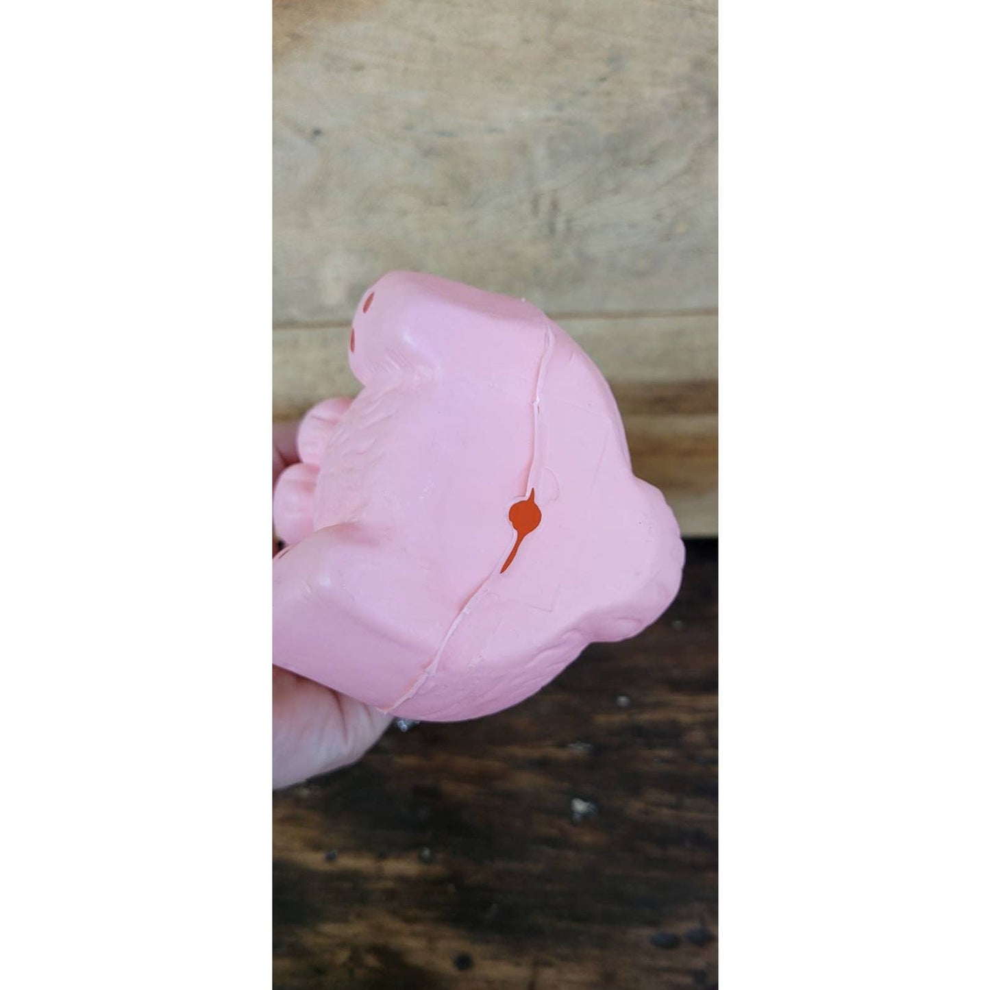 Vintage Pink Bunny Bank