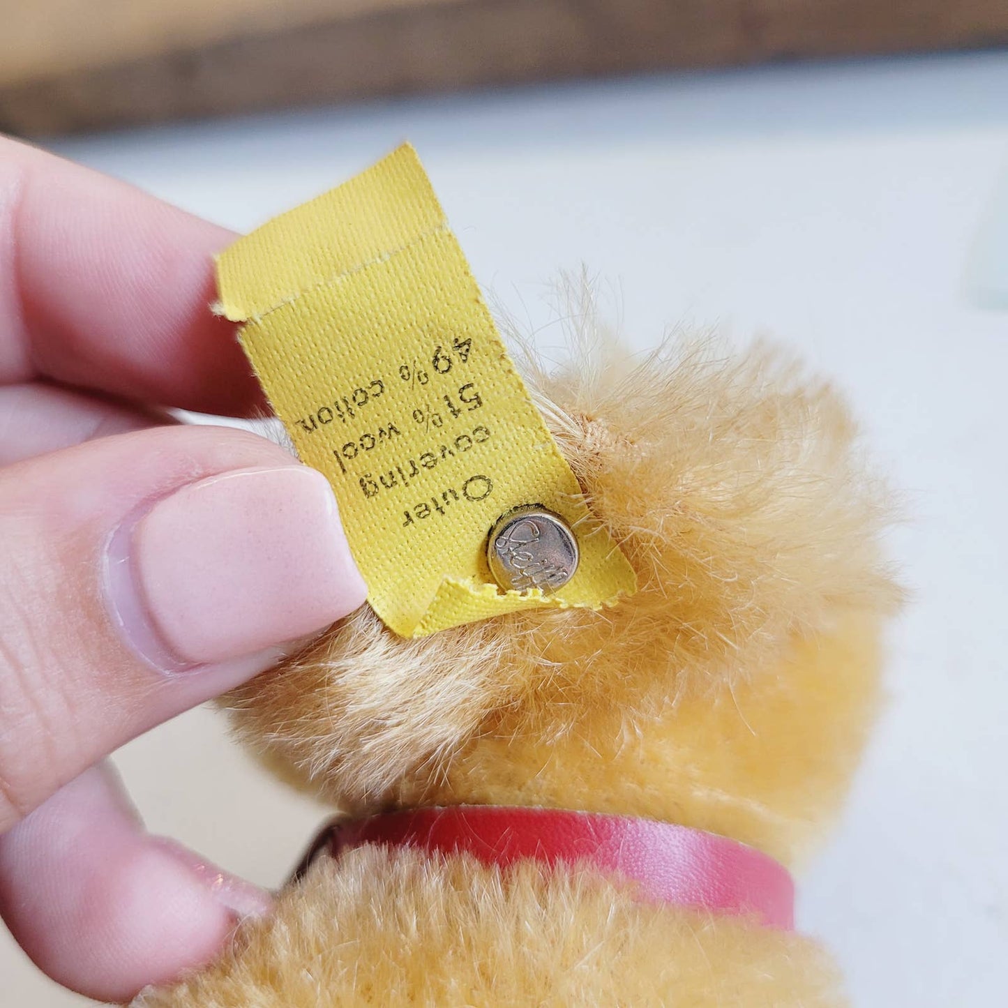 Vintage Steiff Sitting Revue Susie Cocker Mohair With Chest TAG ALL ID #3317.03