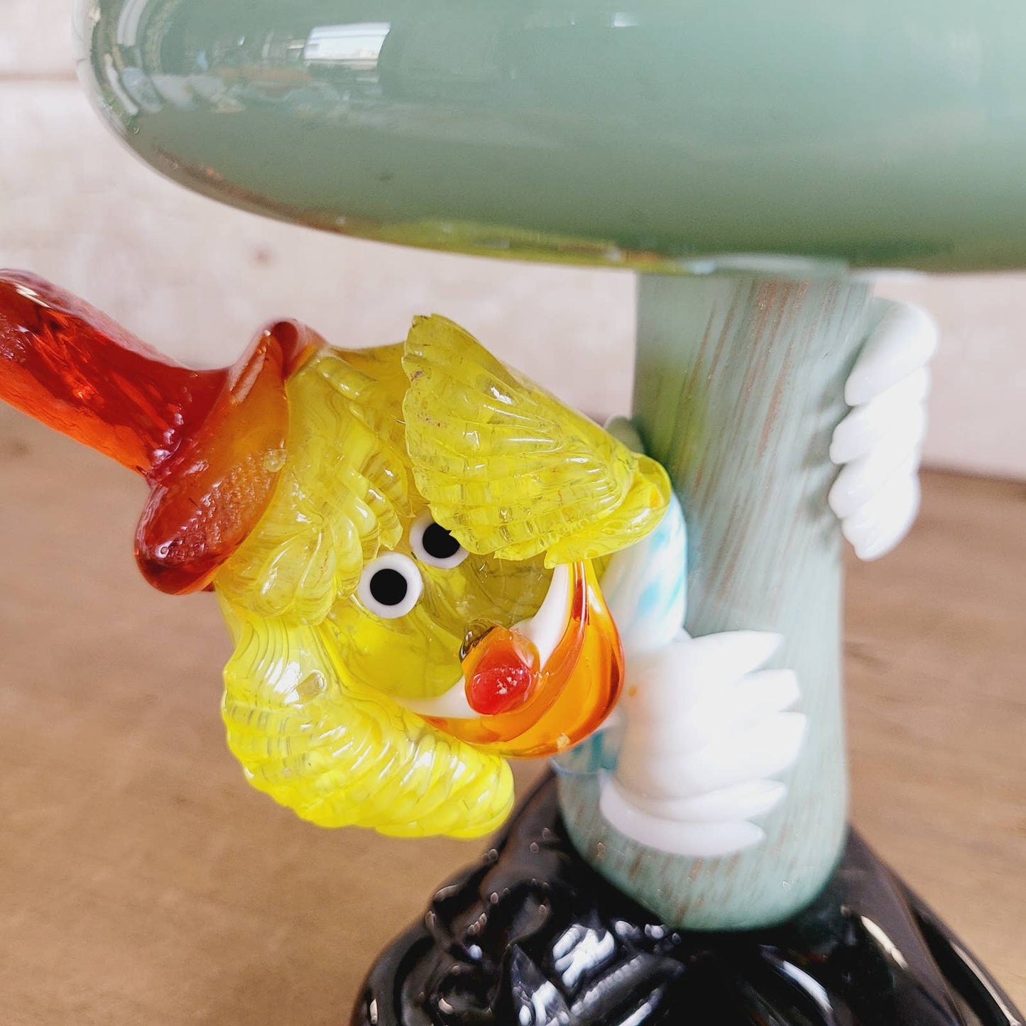 Murano Mushroom Clown Art