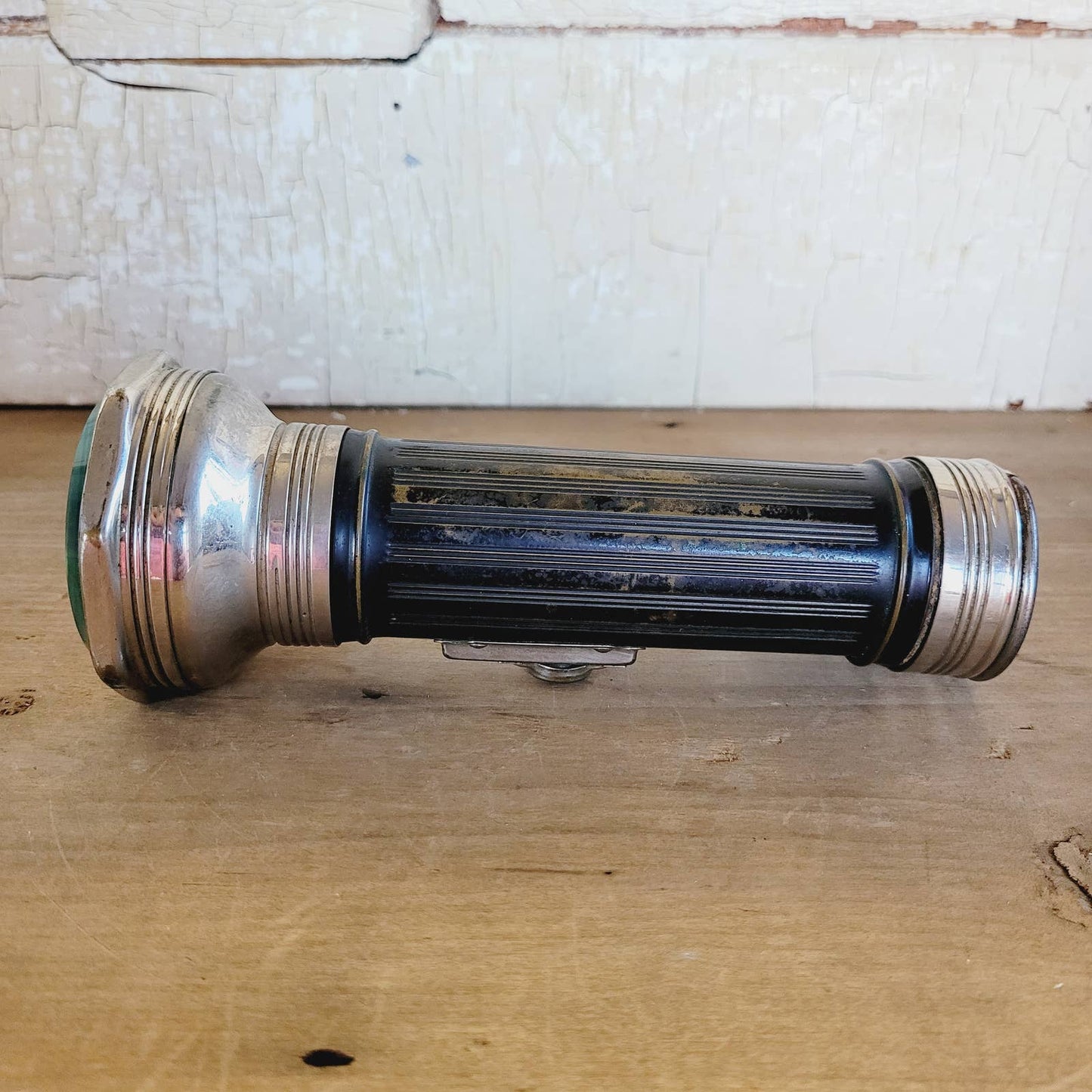Antique Eveready Flashlight 1920s Brass Case 2616 Untested VERY RARE USA