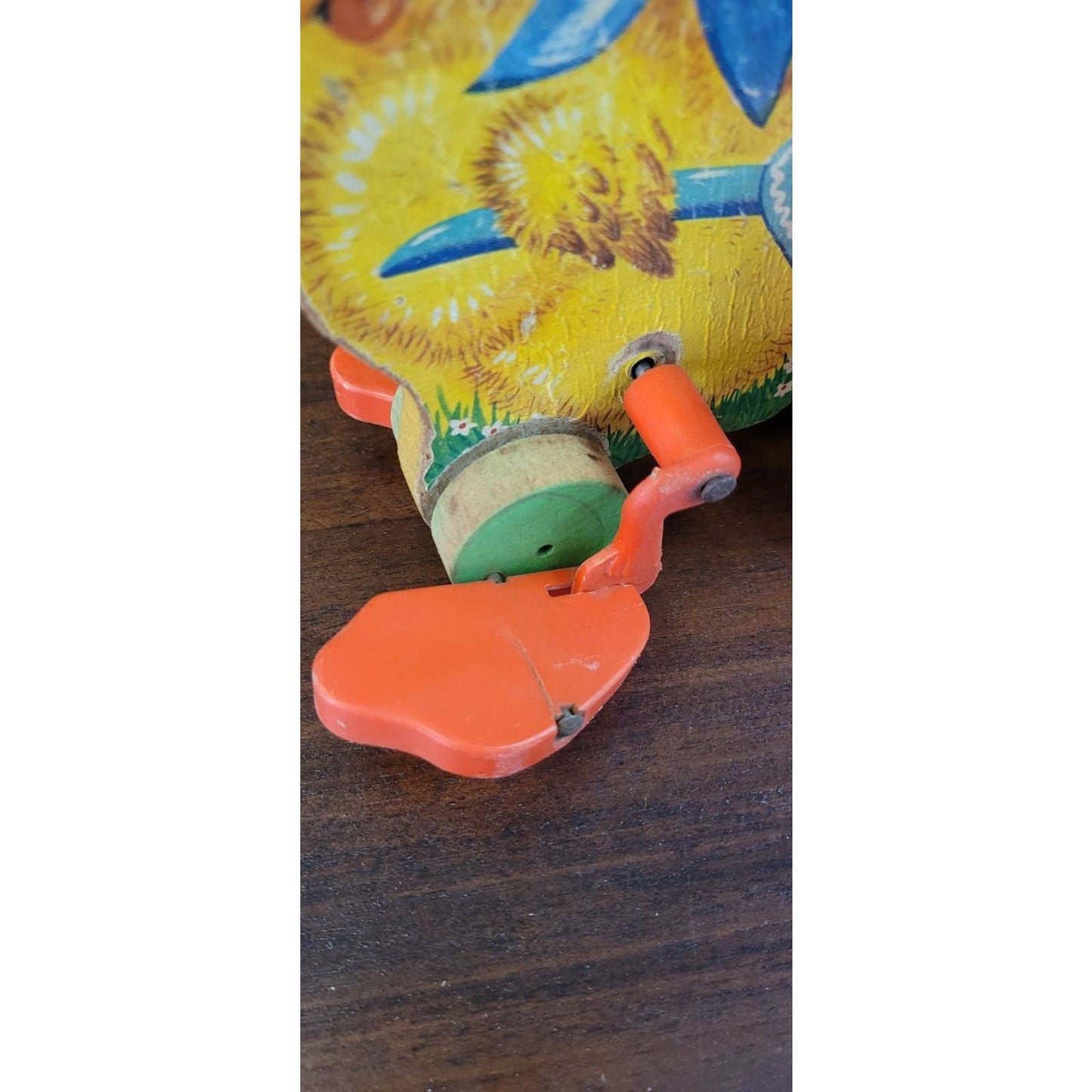 Vintage Fisher Price Chick & Cart