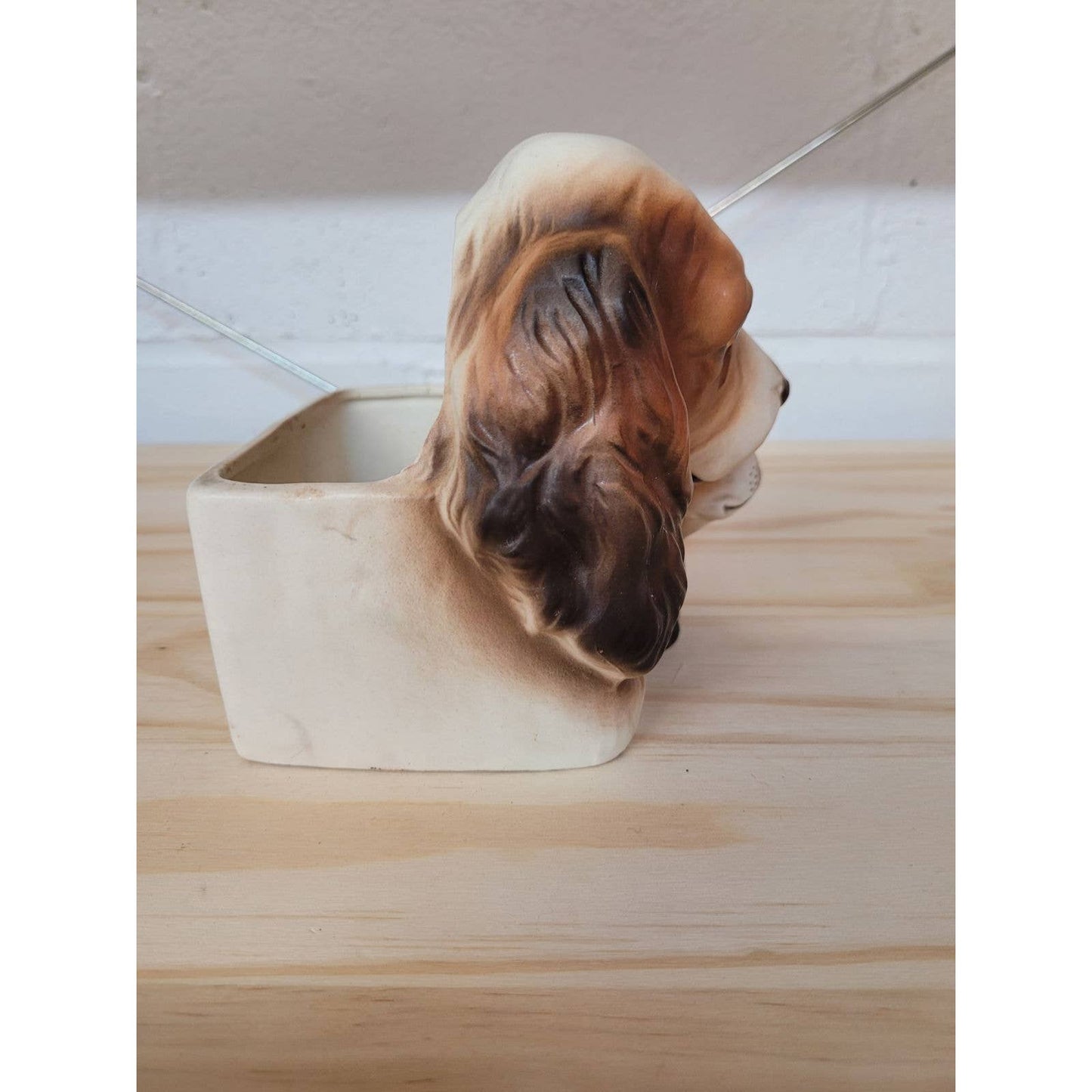 Vintage Dog Spaniel Planter Napcoware