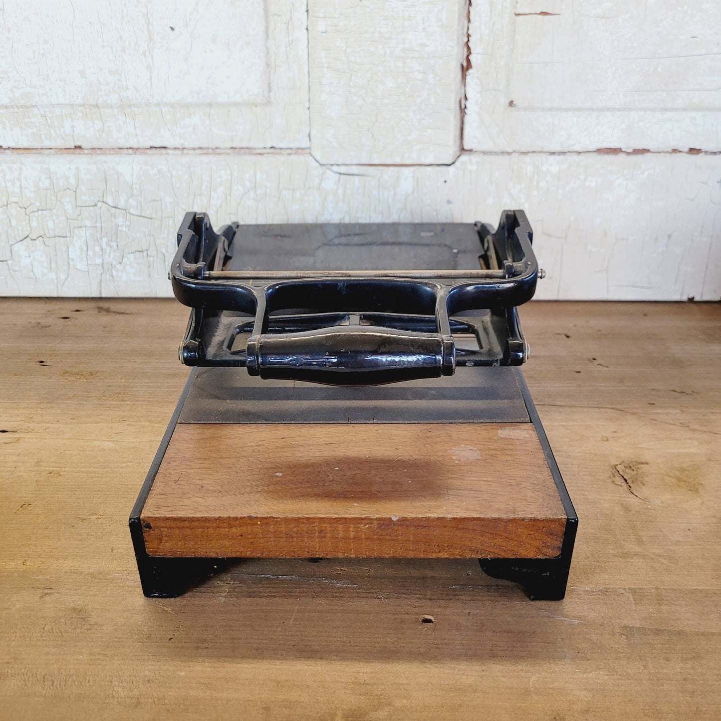 Antique Stamp Press Drug Store Streator IL