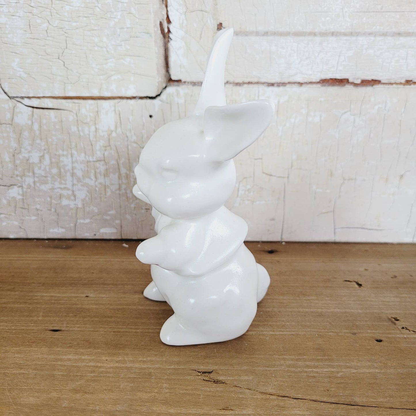 Vintage Kay Finch Rabbit White Signed