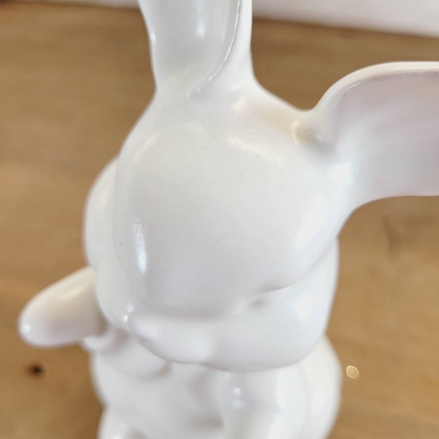 Vintage Kay Finch Rabbit White Signed