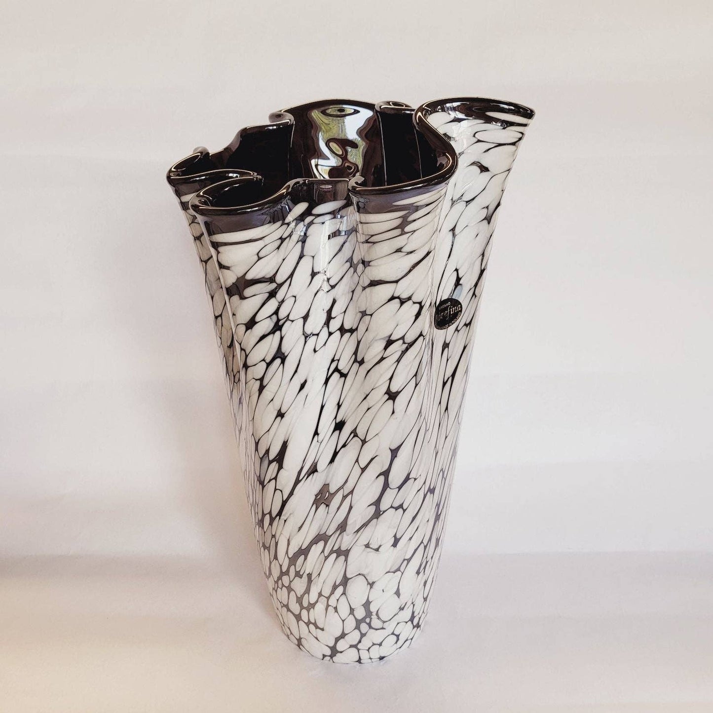 Jozefina Amethyst Pearl Vase
