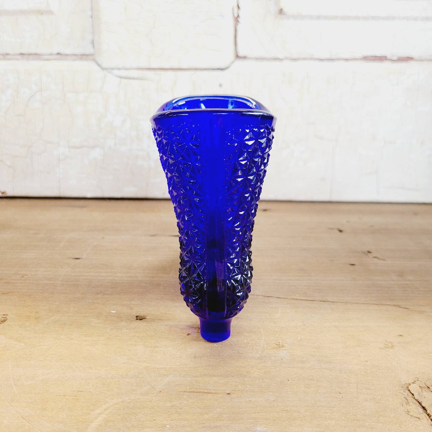 Mosser Glass Cobalt Blue Boot Shoe