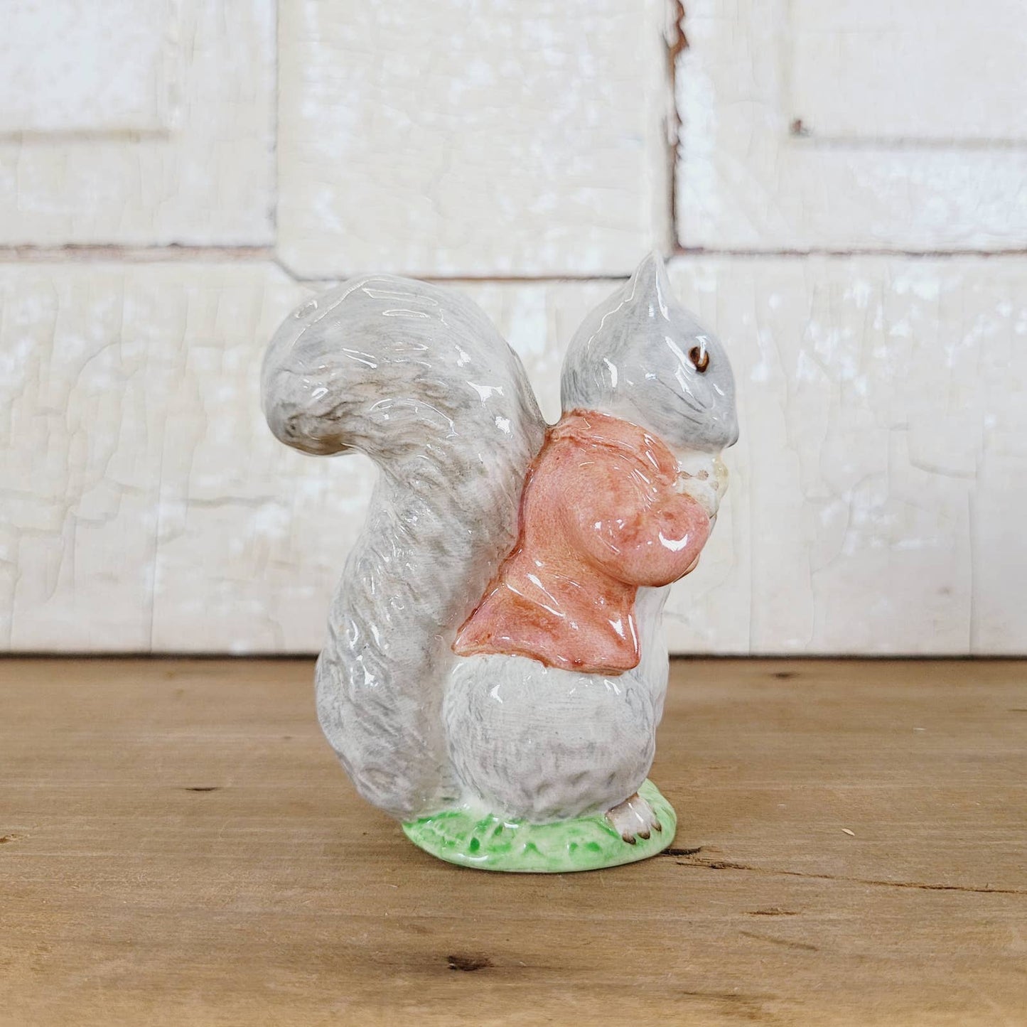 Vintage Beatrix Potter Timmy Tiptoes Beswick England Excellent Grey