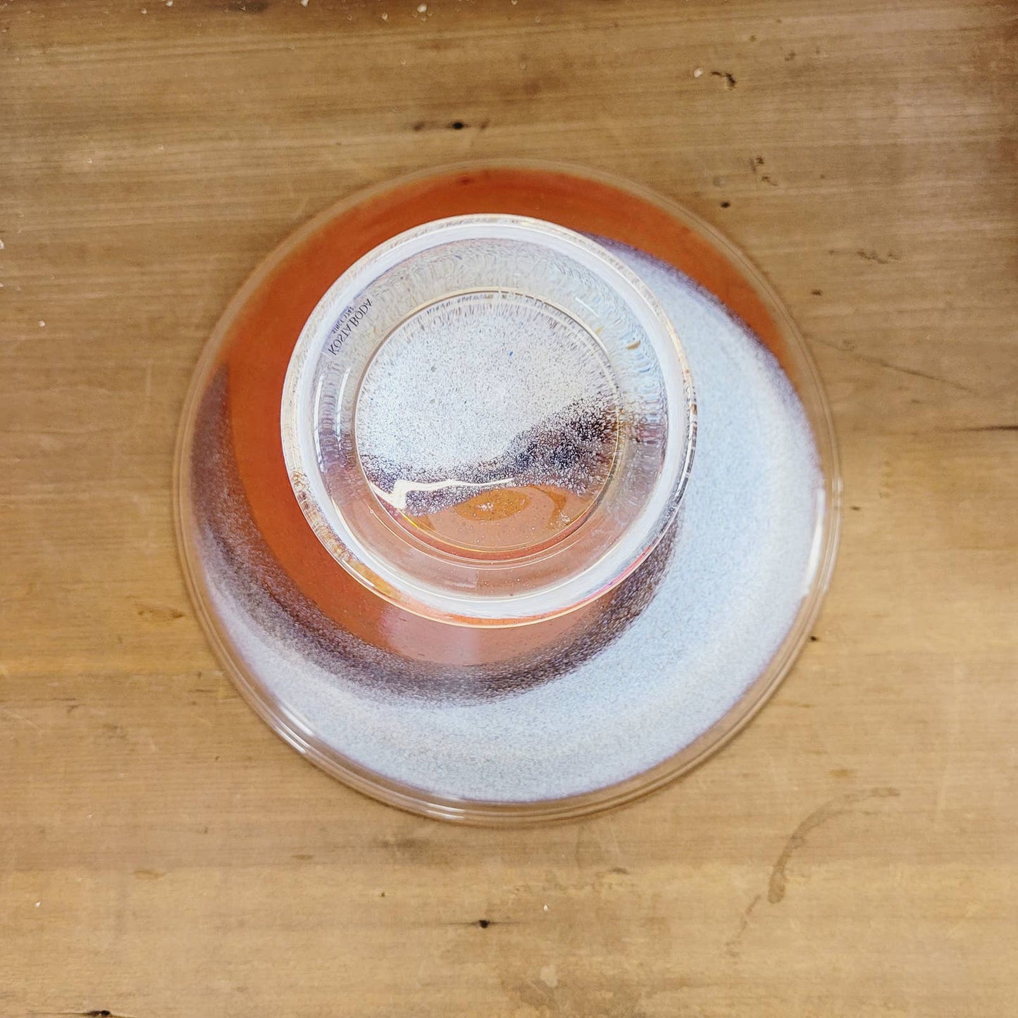 KOSTA BODA TWISTER BOWL BY KJELL ENGMAN, SIGNED, NUMBERED, MCM, LARGE