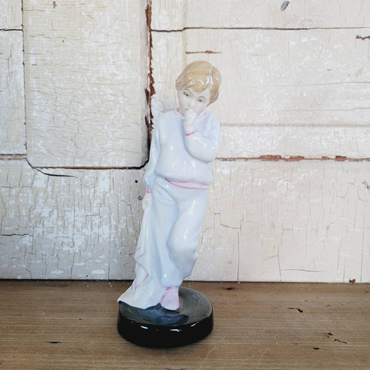 Vintage Royal Doulton England Porcelain Figurine “Sleepy Darling” HN2953